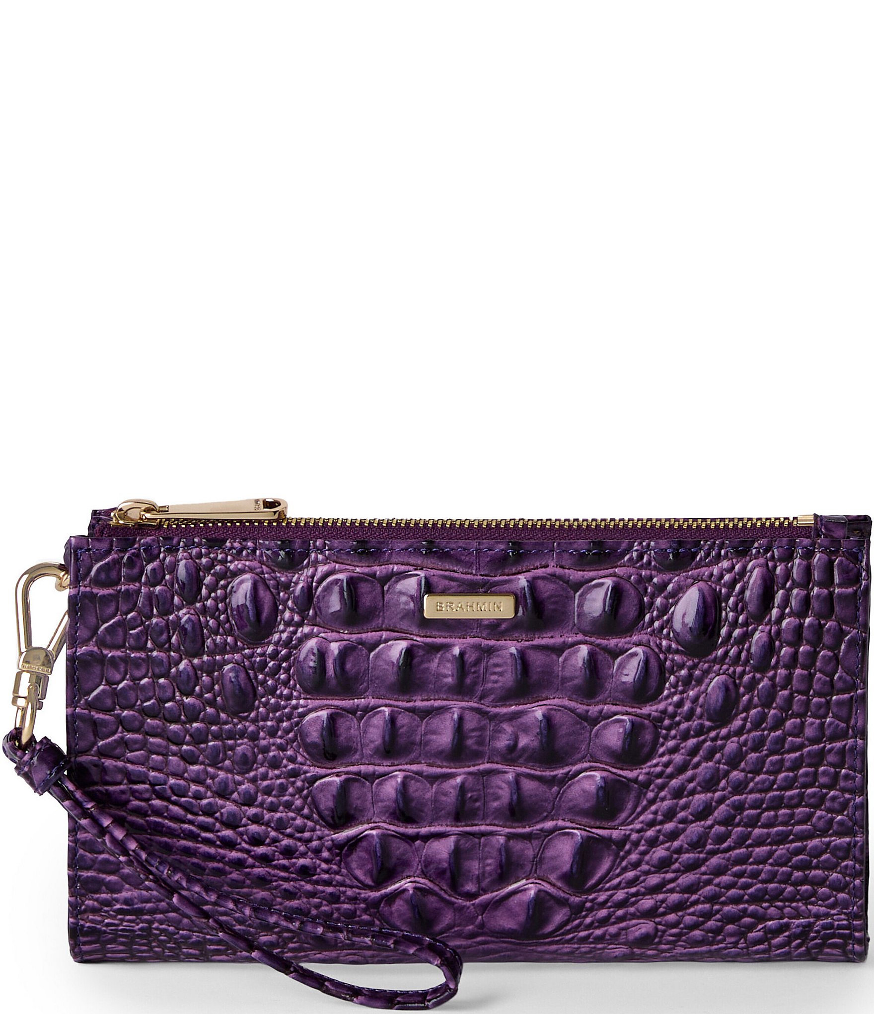 Porte-monnaie / Wristlet Vintage Brahmin Modèle Edie 7999as - Neuf Avec étiquettes