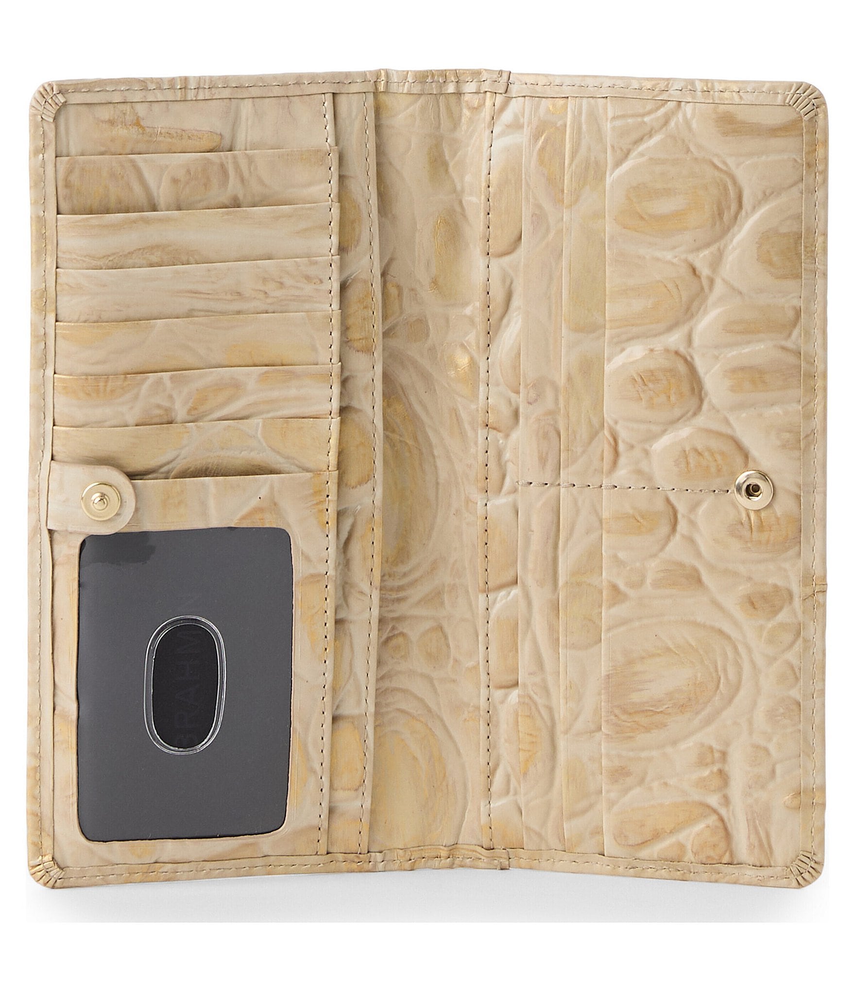 BRAHMIN Legacy Champagne Orinoco Ady Wallet