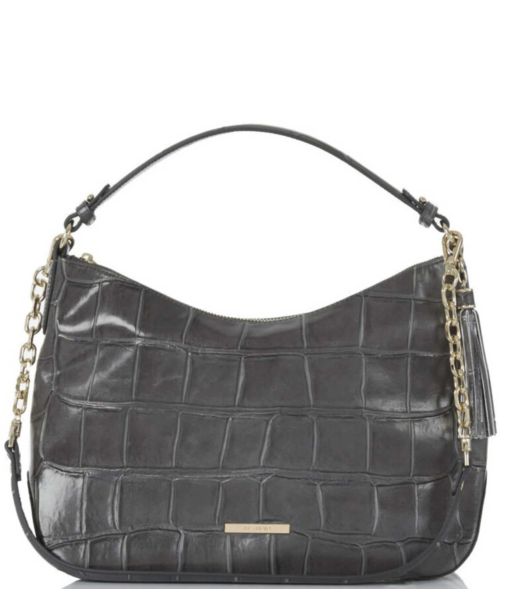 BRAHMIN Lysander Collection Heather Nocturnal Shoulder Bag