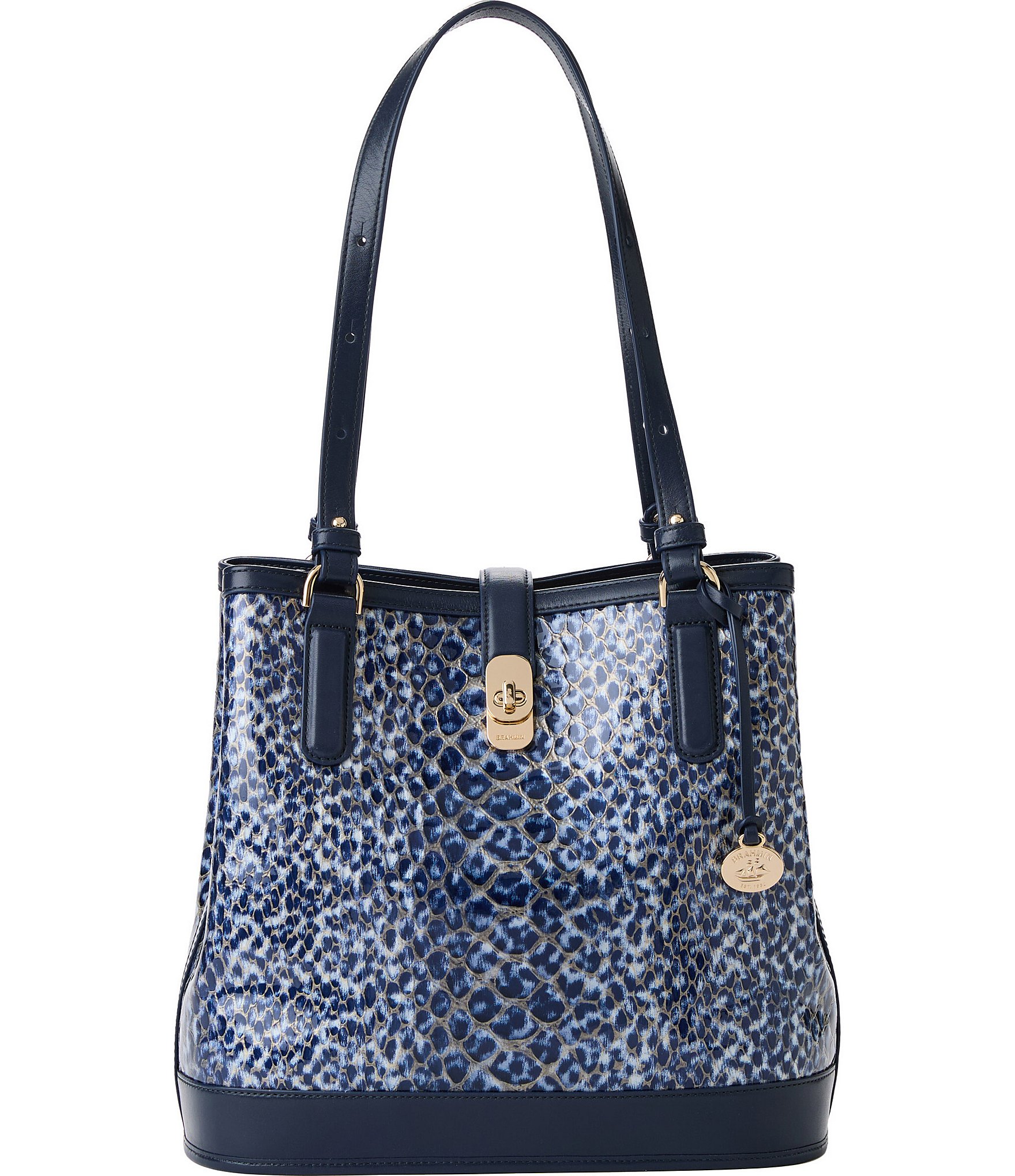 BRAHMIN Meadowport Collection Fiora Bucket Bag