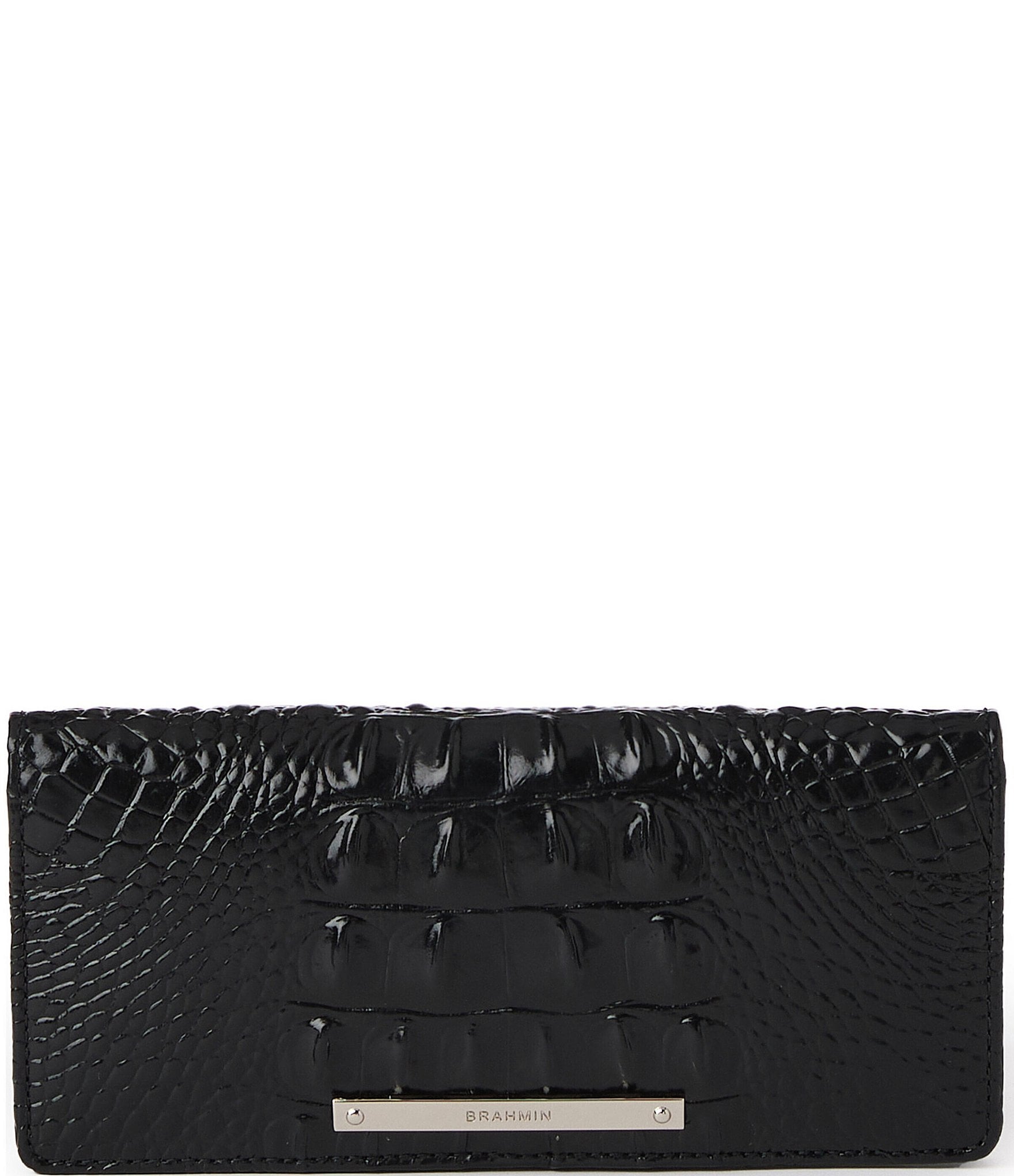 BRAHMIN Melbourne Collection Black Ady Wallet