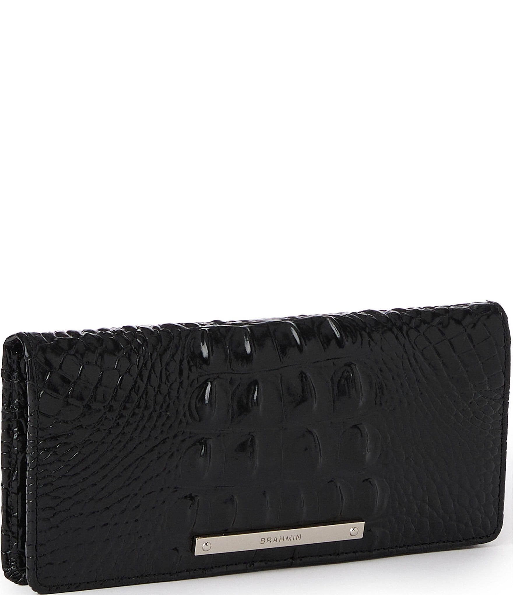 BRAHMIN Melbourne Collection Black Ady Wallet