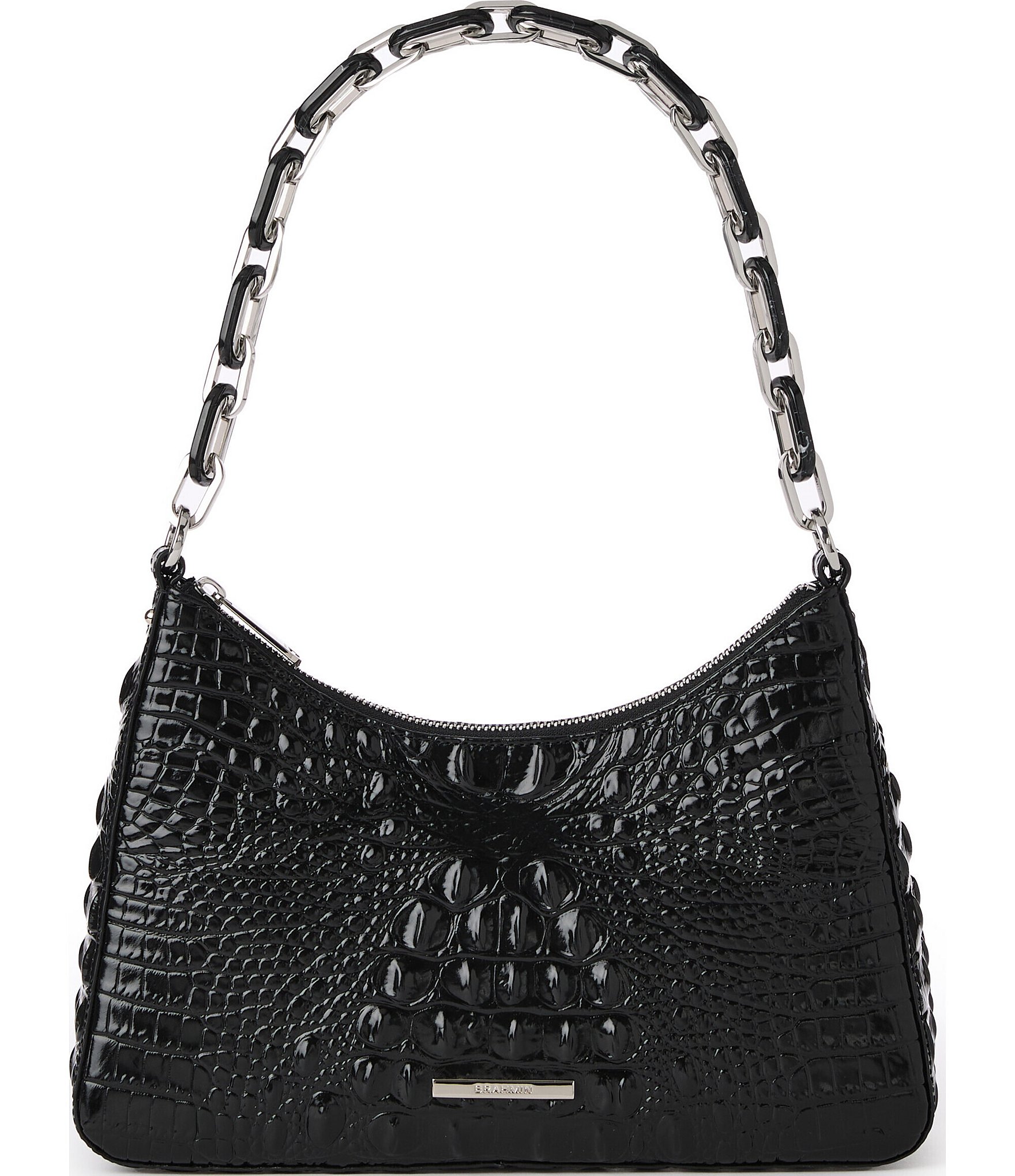 BRAHMIN Melbourne Collection Black Mod Esme Shoulder Bag