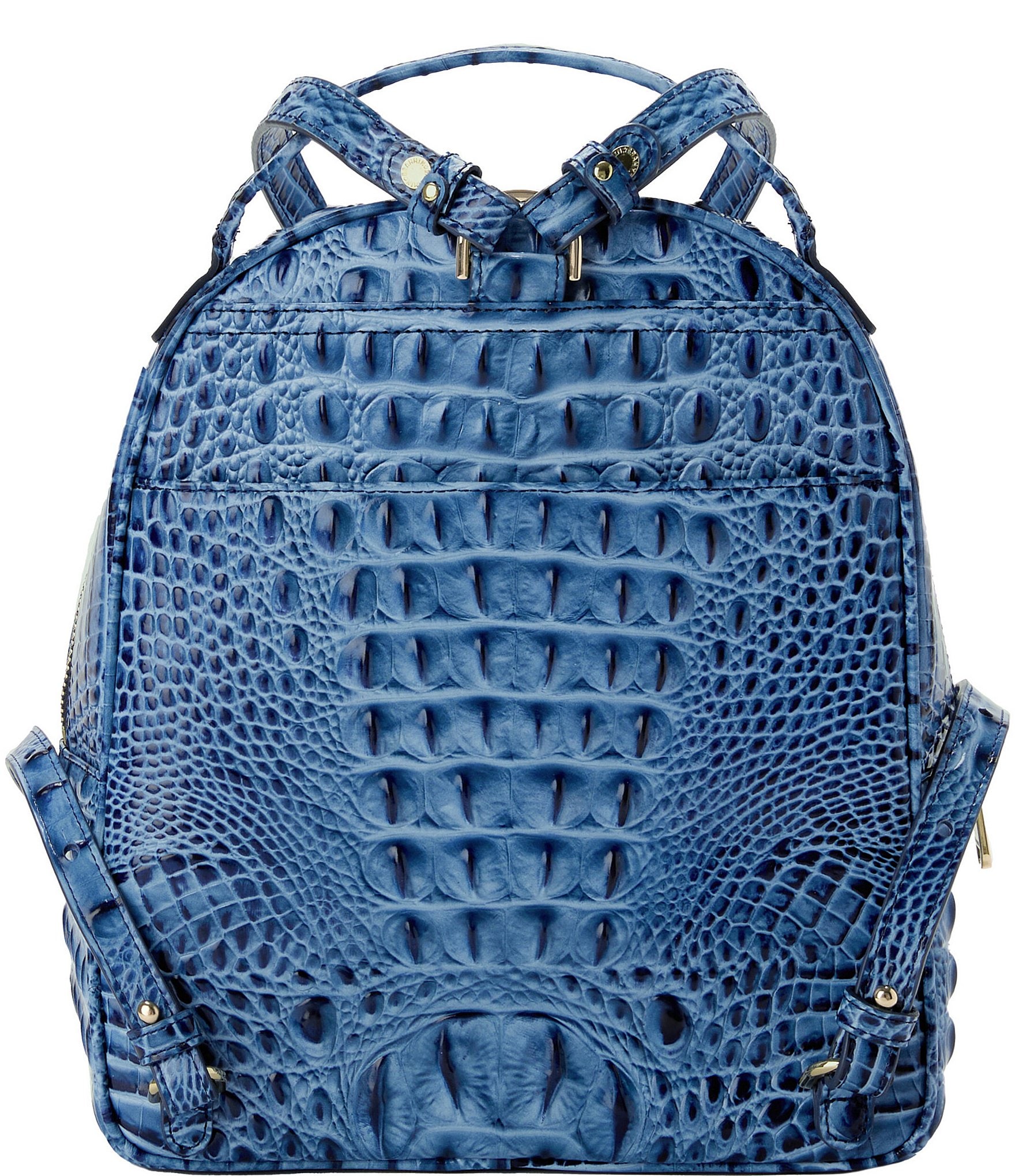 BRAHMIN Melbourne Collection Blue Serenade Chelcy Backpack