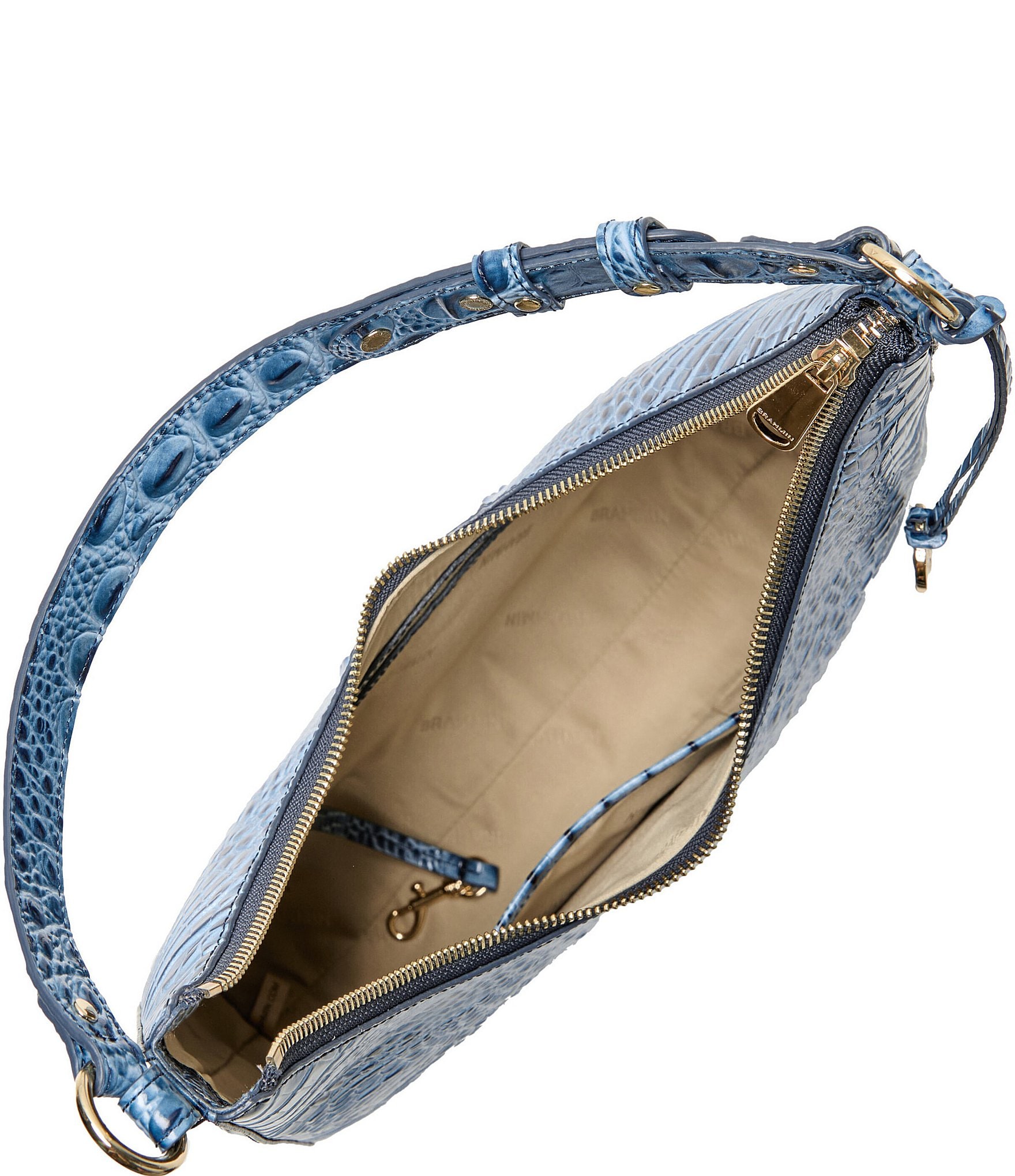 BRAHMIN Melbourne Collection Blue Serenade Tabitha Shoulder Bag