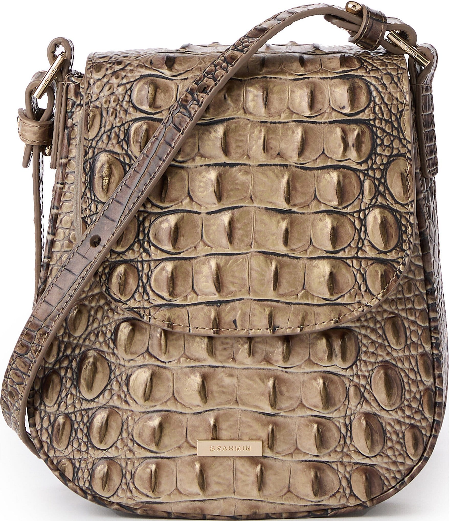 BRAHMIN Melbourne Collection Brindle Everlee Crossbody Bag