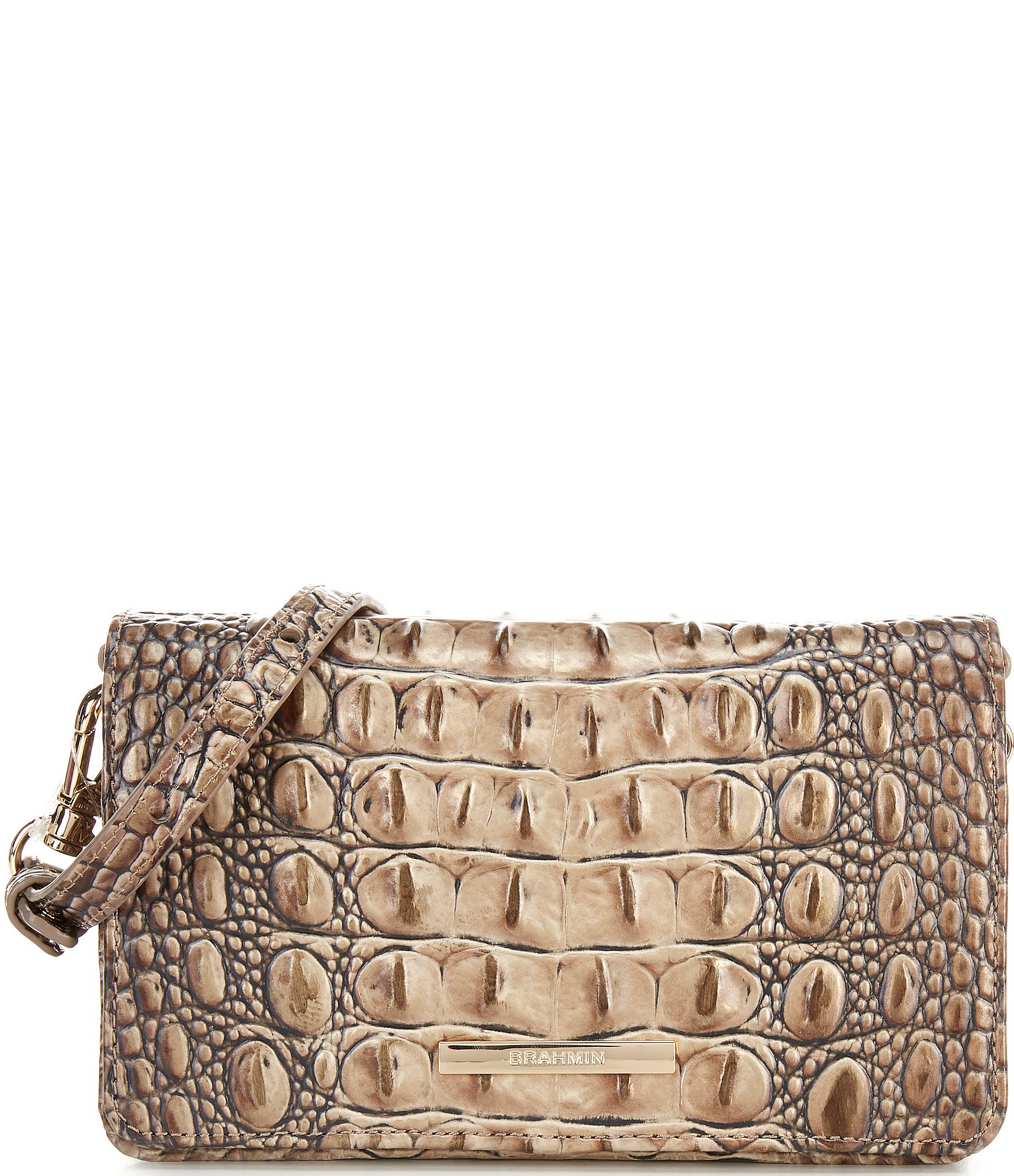 BRAHMIN Melbourne Collection Brindle Minuette Crossbody Bag