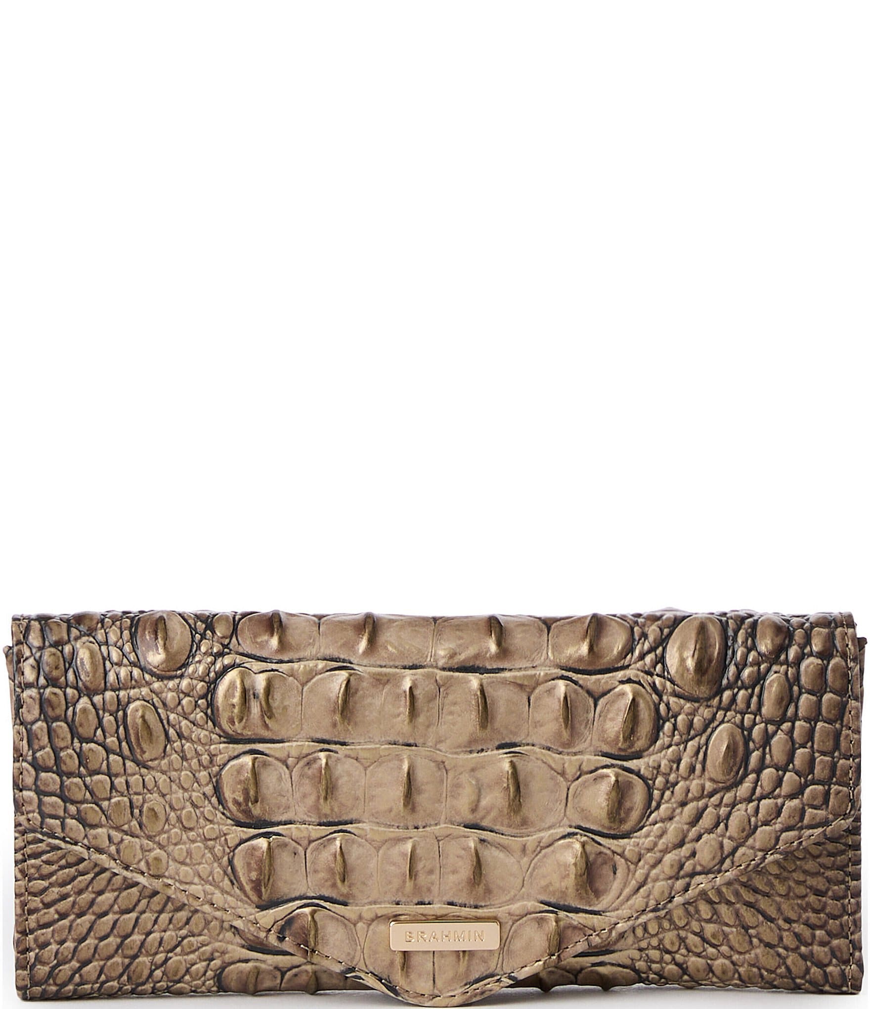 BRAHMIN Melbourne Collection Brindle Veronica Wallet