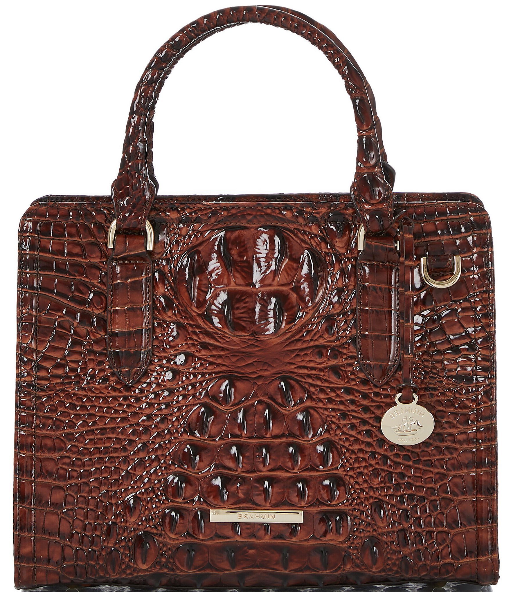 BRAHMIN Melbourne Collection Cami Satchel Bag