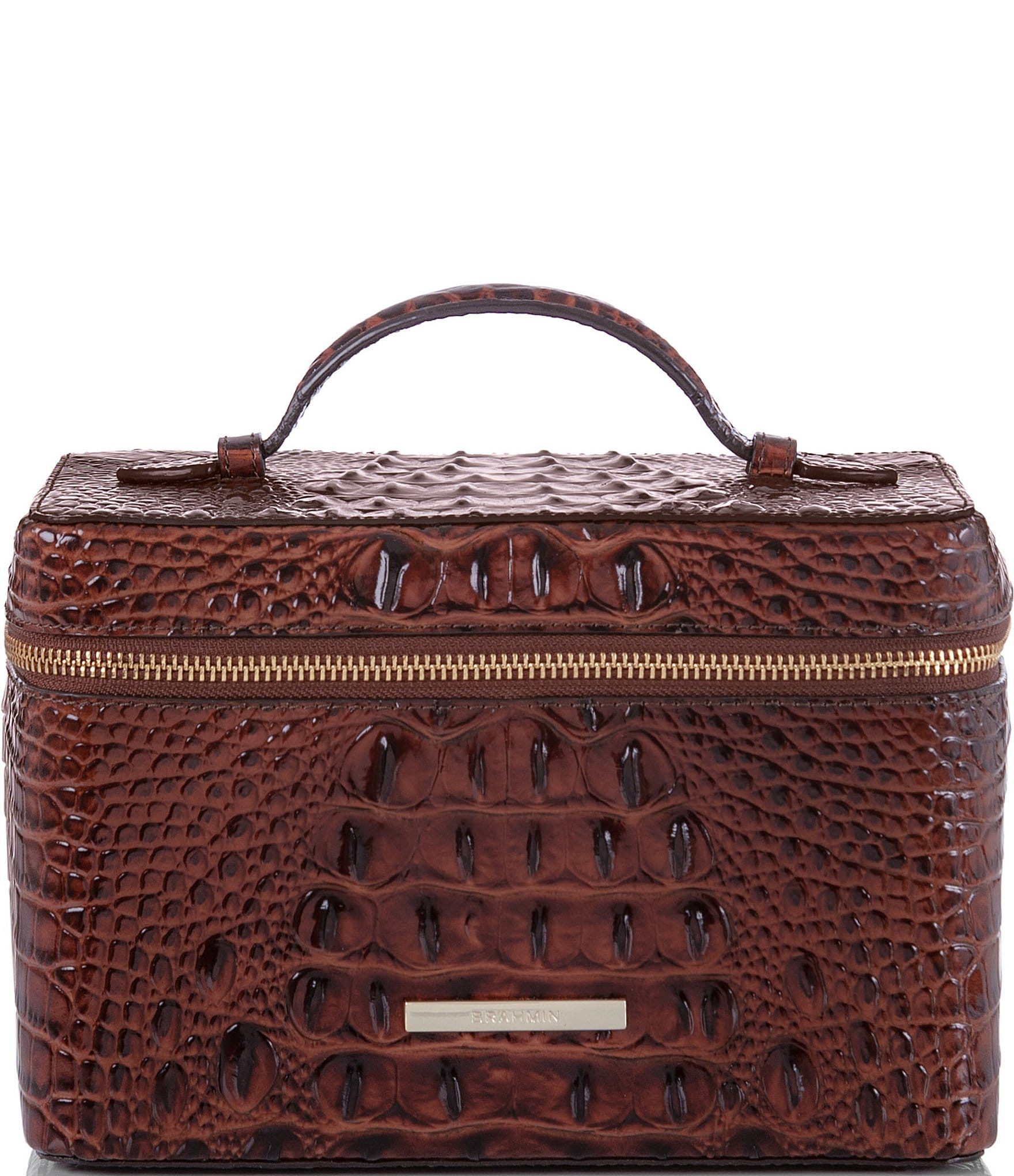 BRAHMIN Melbourne Collection Charmaine Travel Makeup Bag