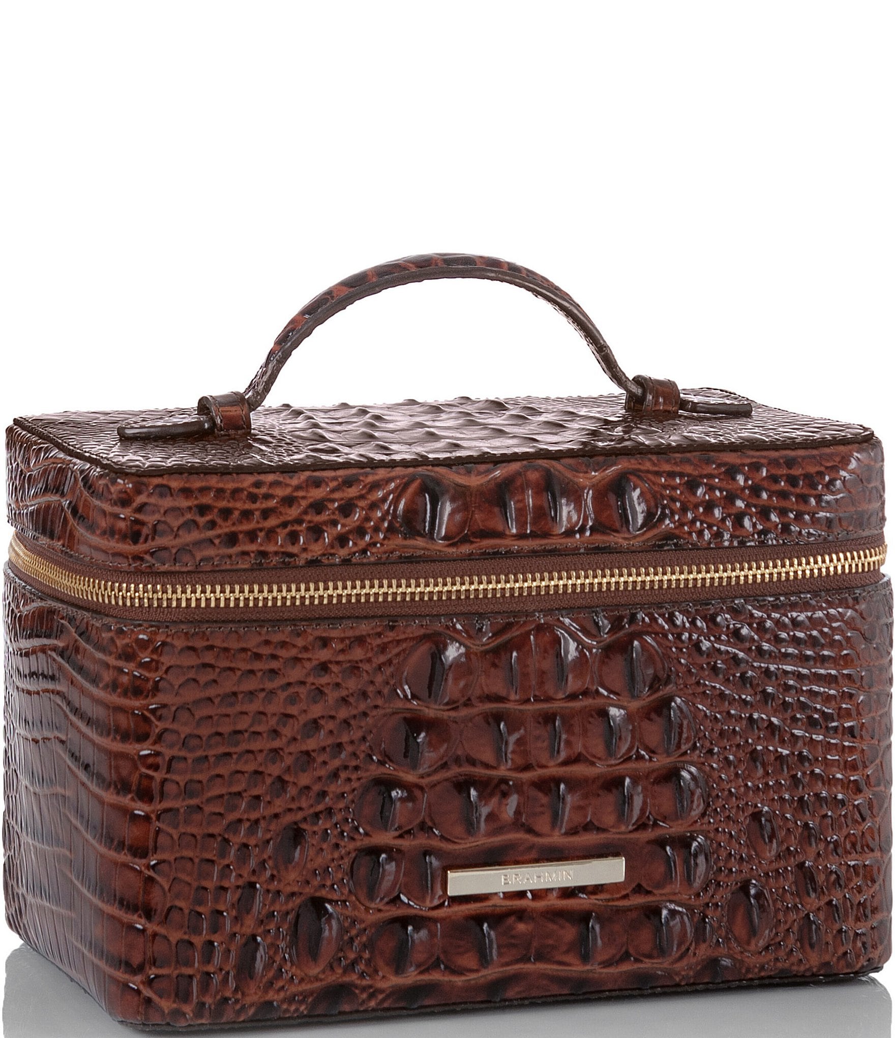 BRAHMIN Melbourne Collection Charmaine Travel Makeup Bag