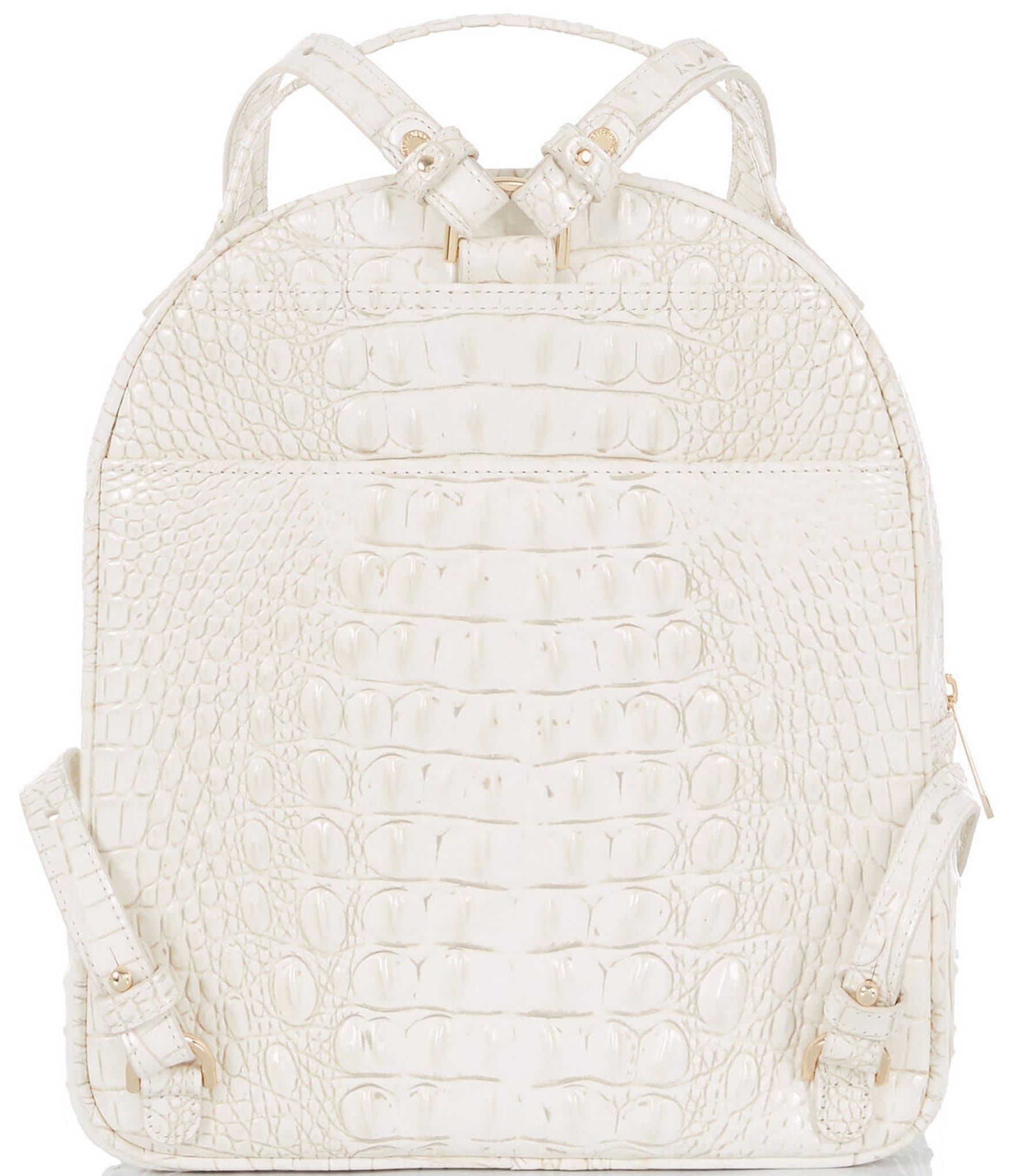 BRAHMIN Melbourne Collection Chelcy Coconut Milk Backpack Brazos Mall