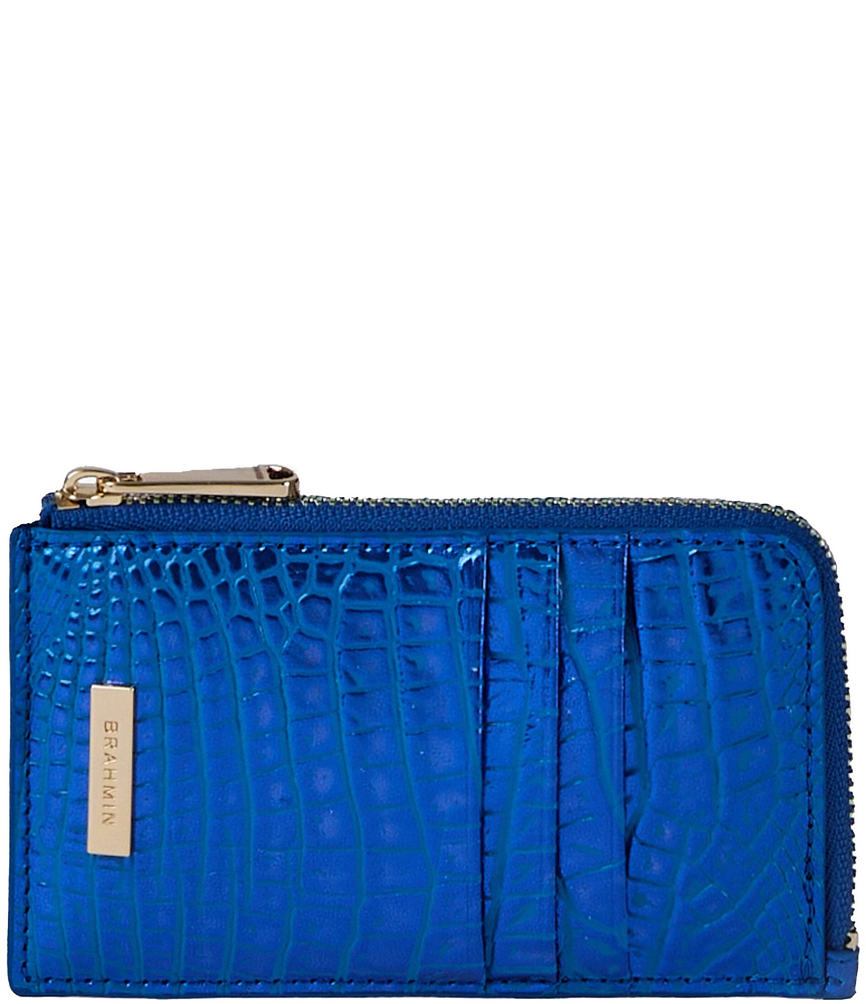 BRAHMIN Melbourne Collection Cobalt Potion Lennon Wallet