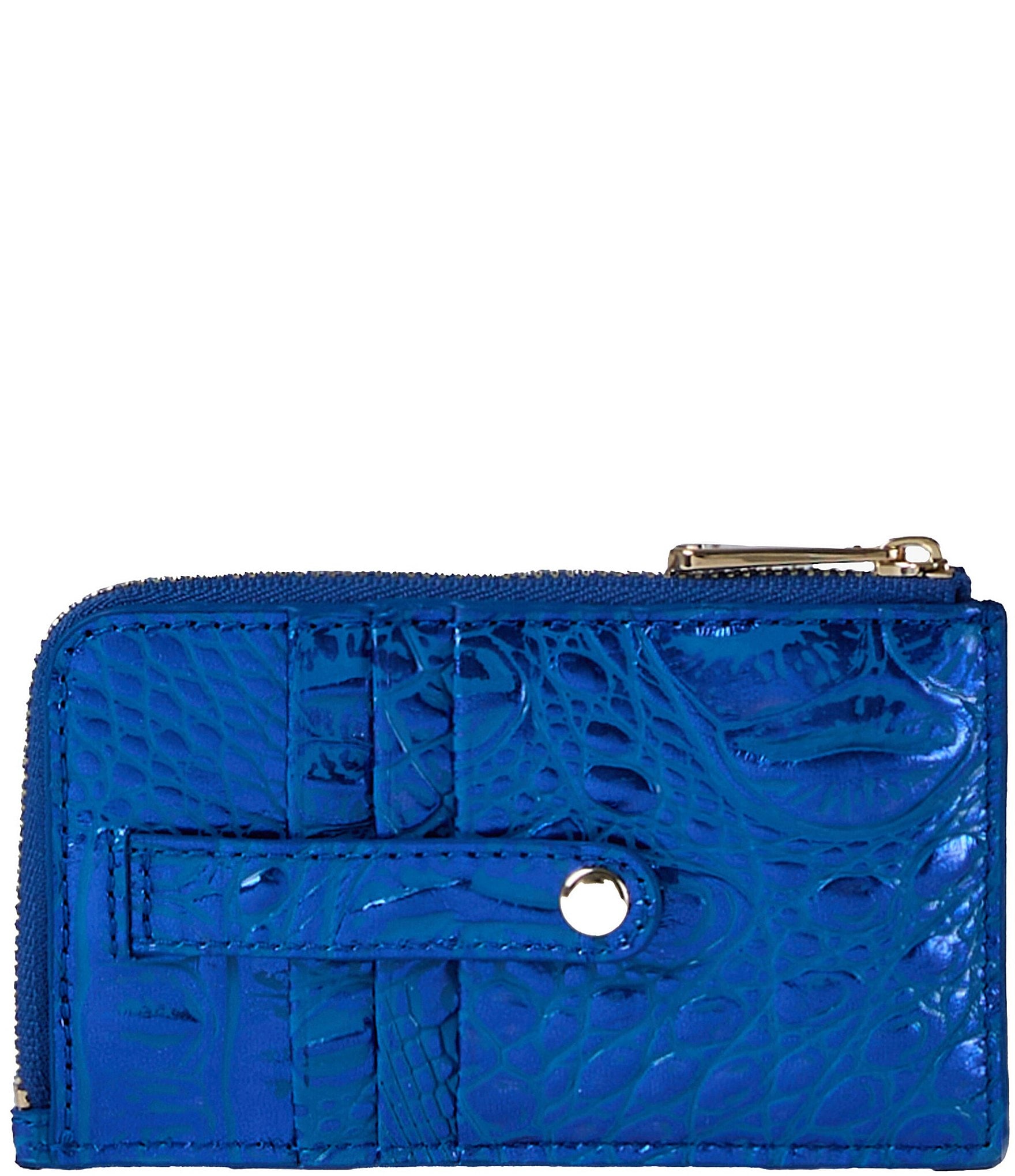 BRAHMIN Melbourne Collection Cobalt Potion Lennon Wallet