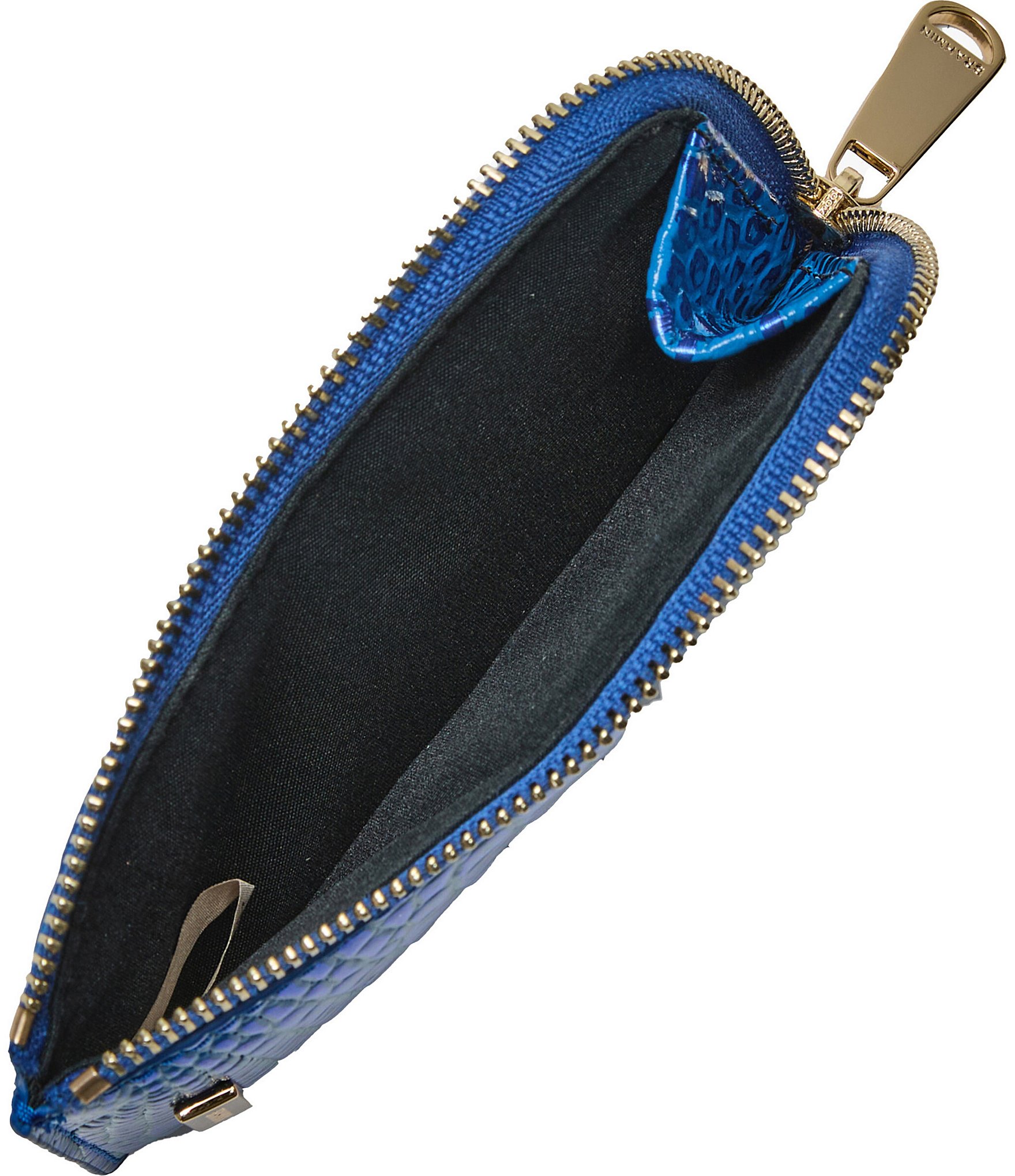 BRAHMIN Melbourne Collection Cobalt Potion Lennon Wallet