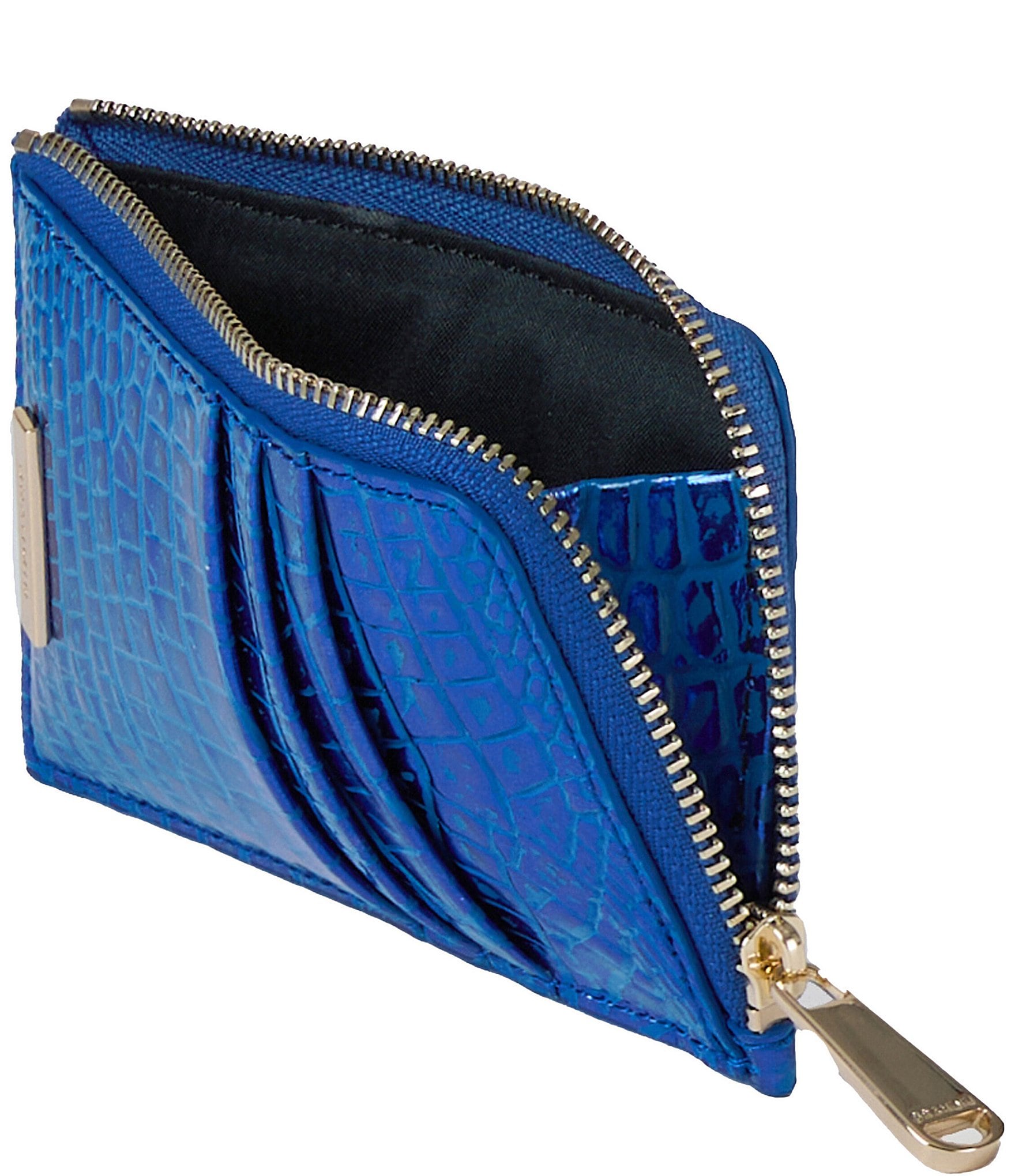 BRAHMIN Melbourne Collection Cobalt Potion Lennon Wallet