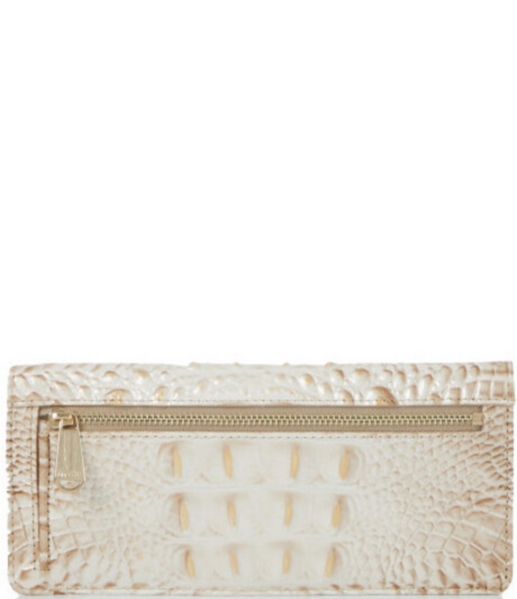 BRAHMIN Melbourne Collection Contour Crocodile-Embossed Ady Wallet