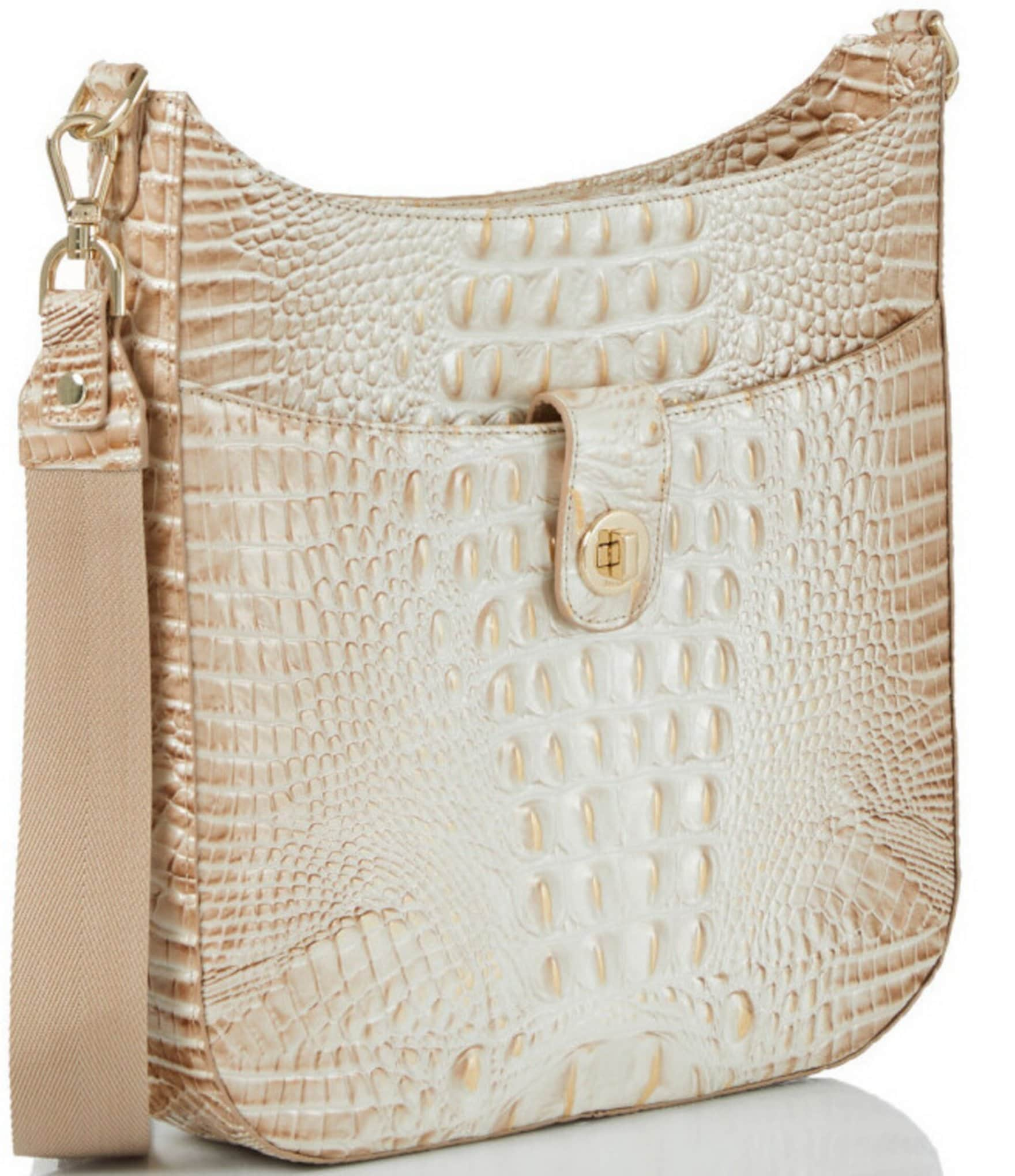 BRAHMIN Melbourne Collection Contour Leia Crossbody Bag