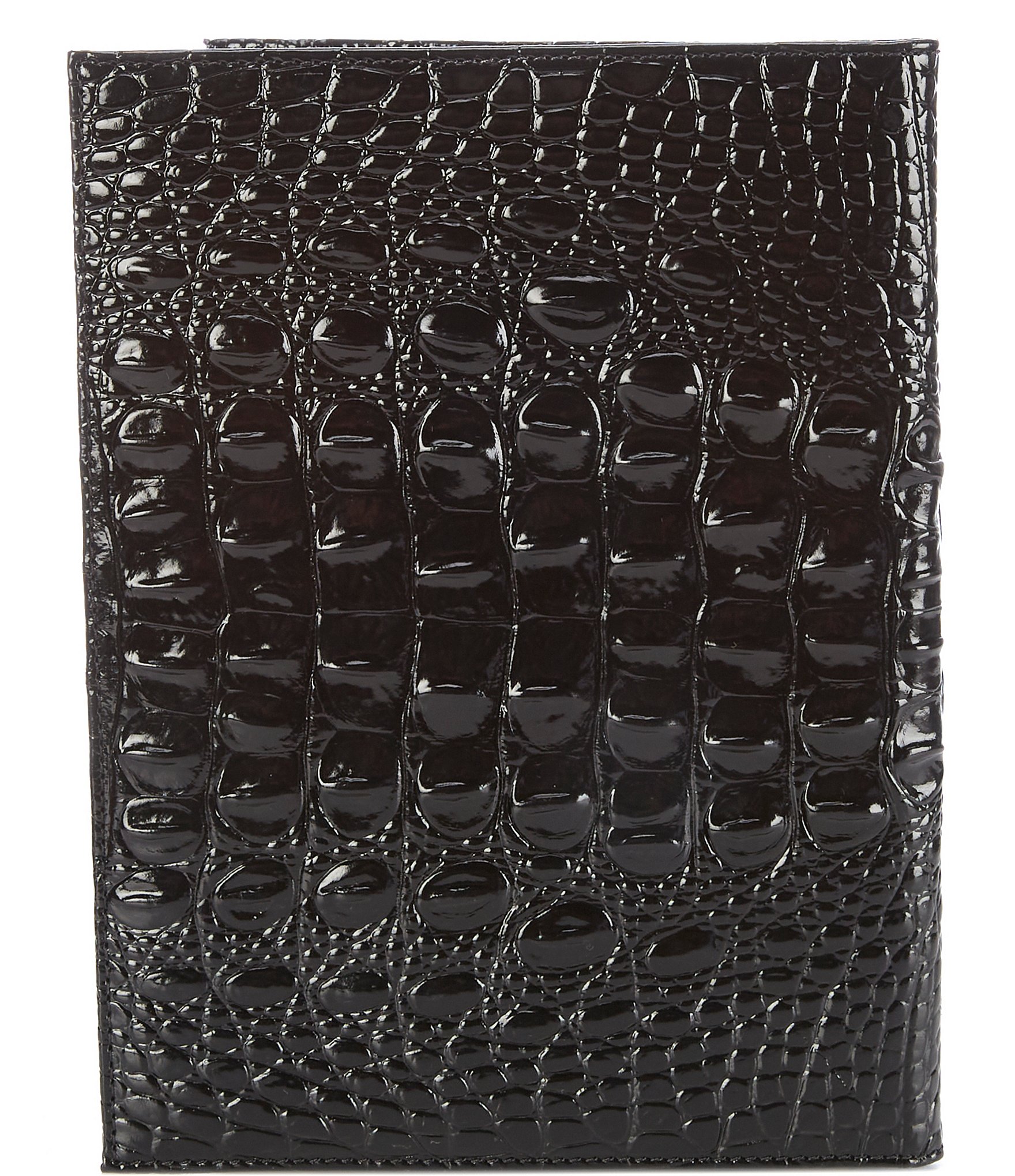 BRAHMIN Melbourne Collection Crocodile Embossed Leather Journal