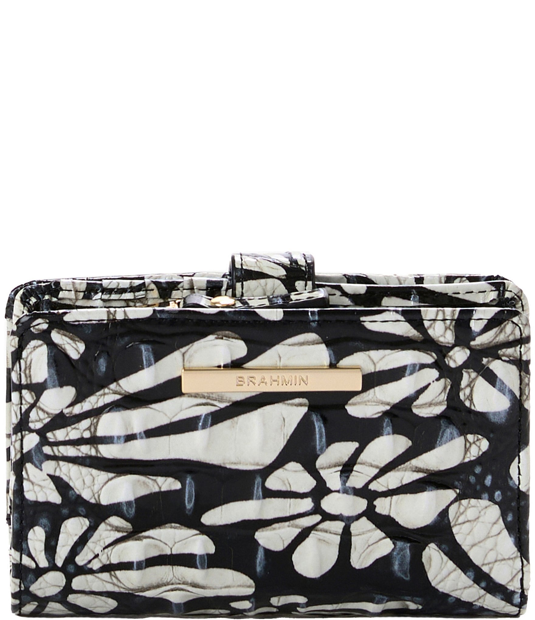 BRAHMIN Melbourne Collection Daisy Batik Hannah Wallet