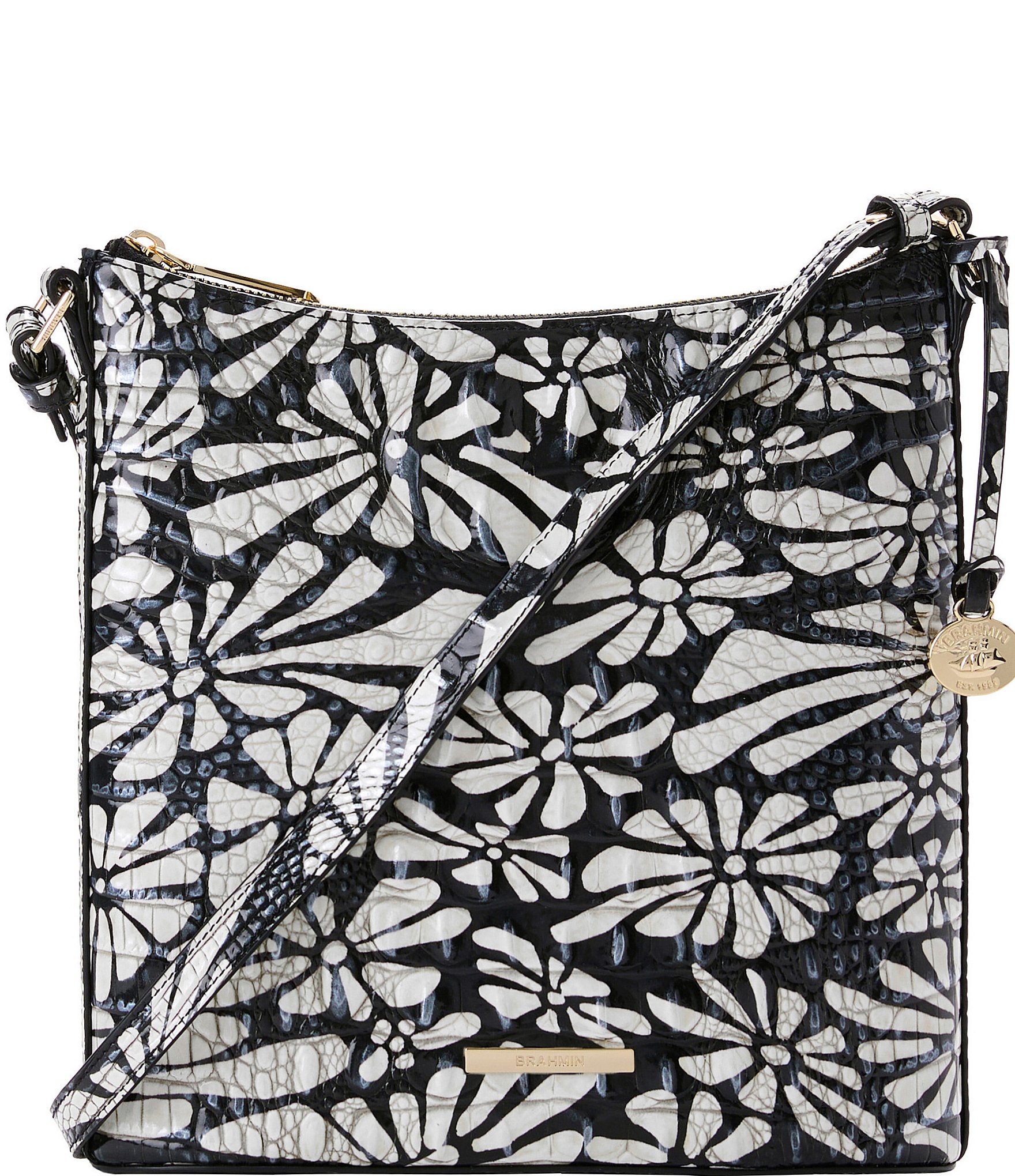 BRAHMIN Melbourne Collection Daisy Batik Katie Crossbody Bag