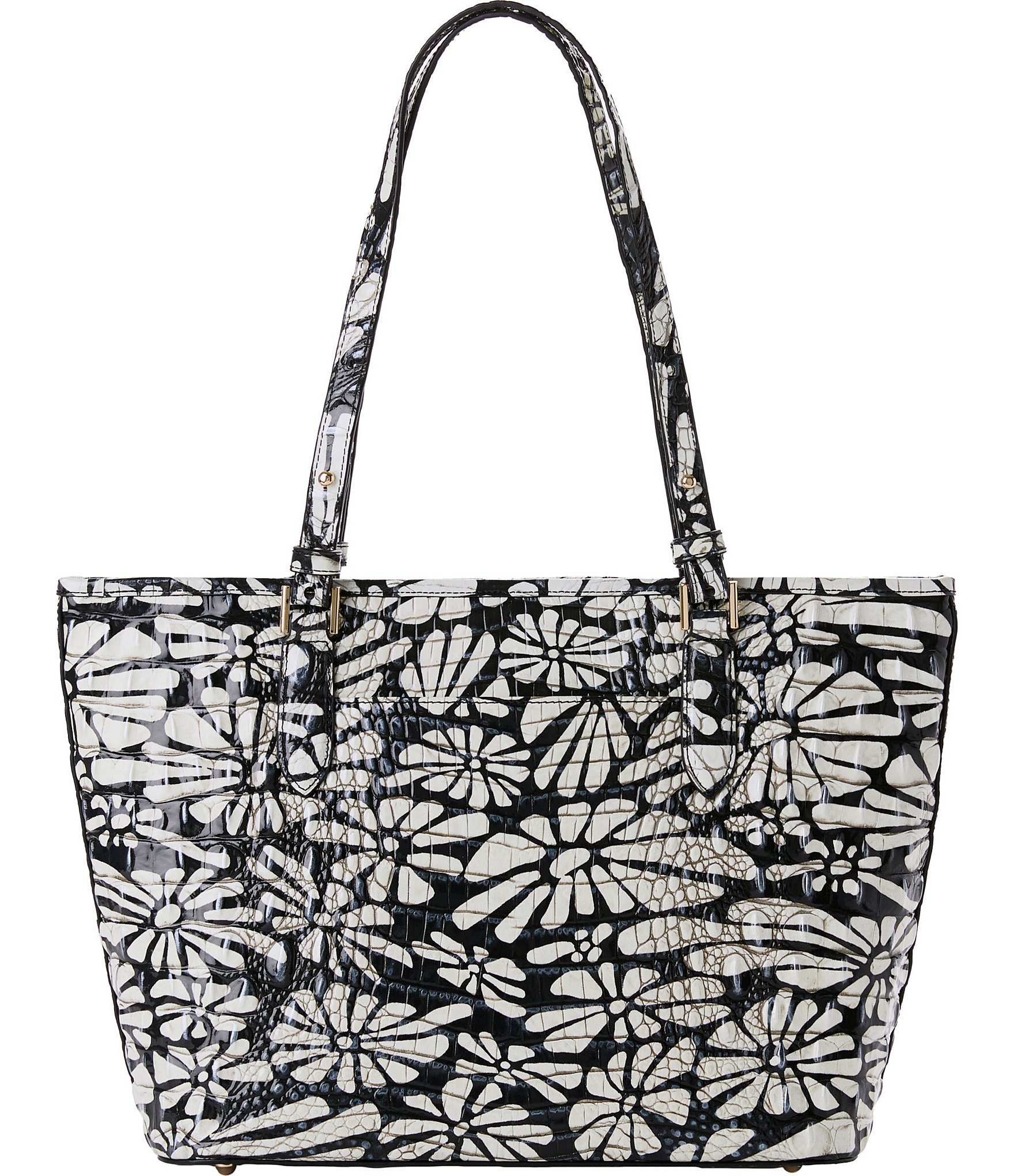 BRAHMIN Melbourne Collection Daisy Batik Medium Asher Tote Bag