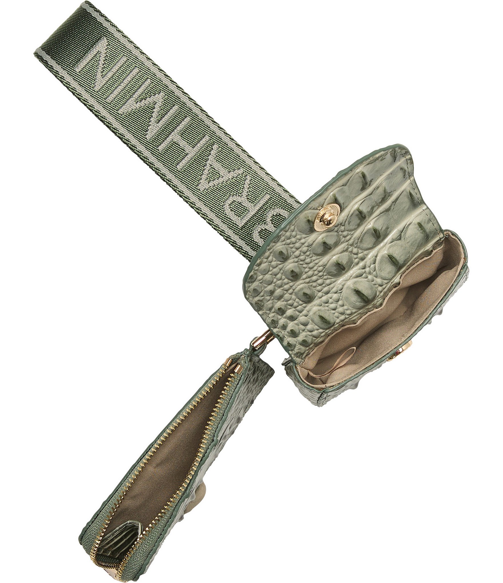 BRAHMIN Melbourne Collection Etta Keychain Pouch Wristlet