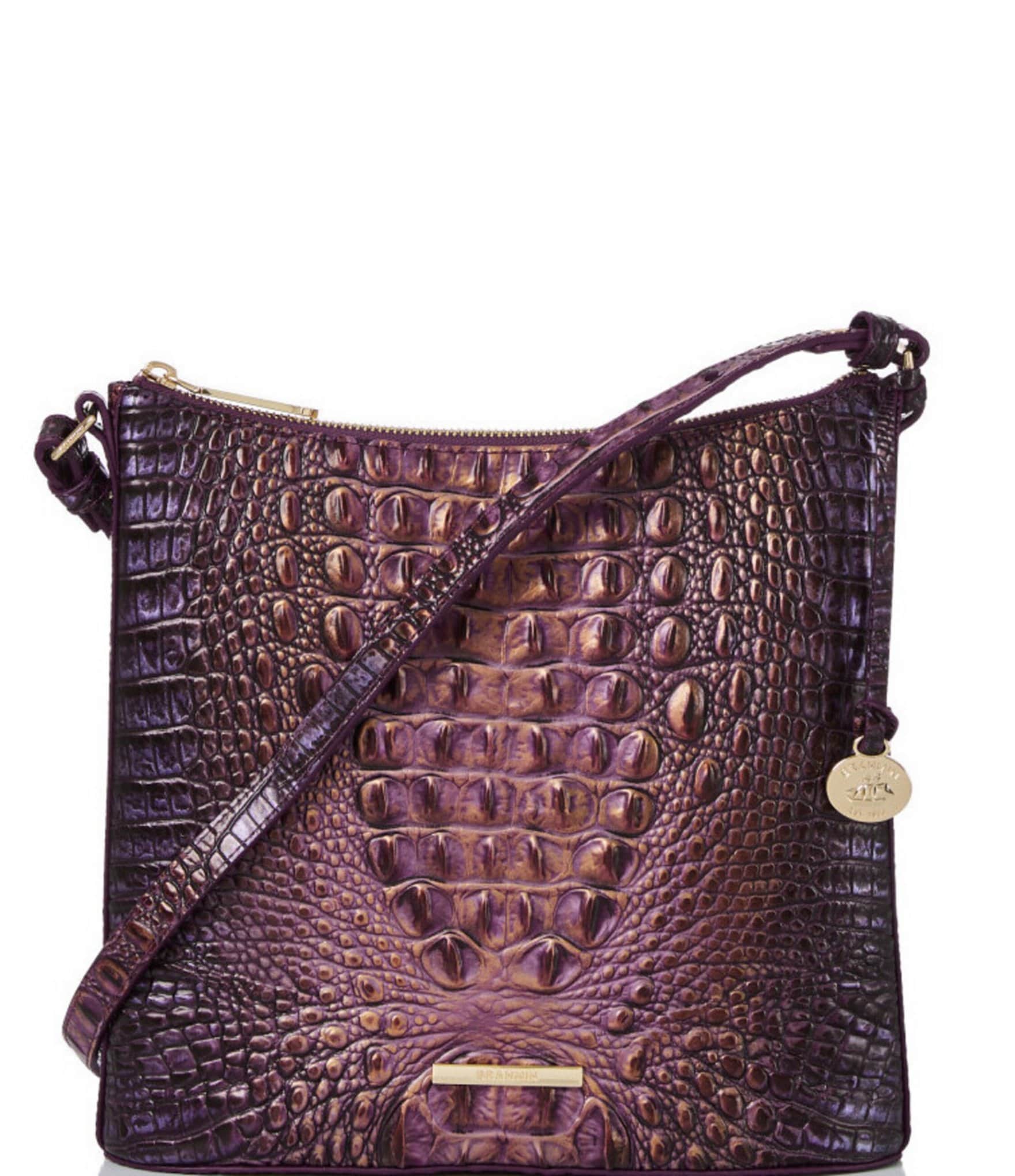 BRAHMIN Bowlin Collection Fig Jam Ady Wallet