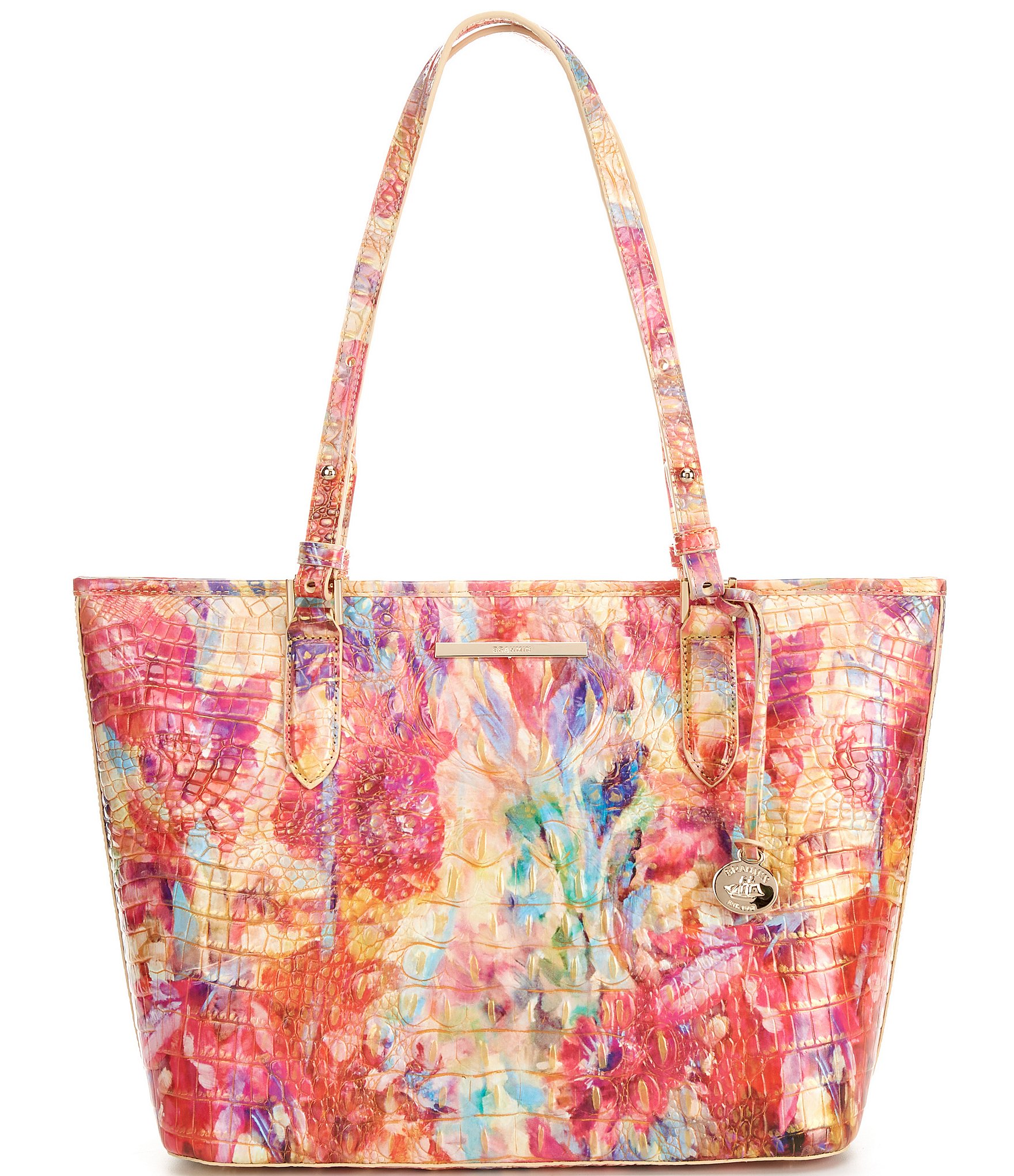 BRAHMIN Melbourne Collection Happy Hour Medium Asher Tote Bag | Dillard's