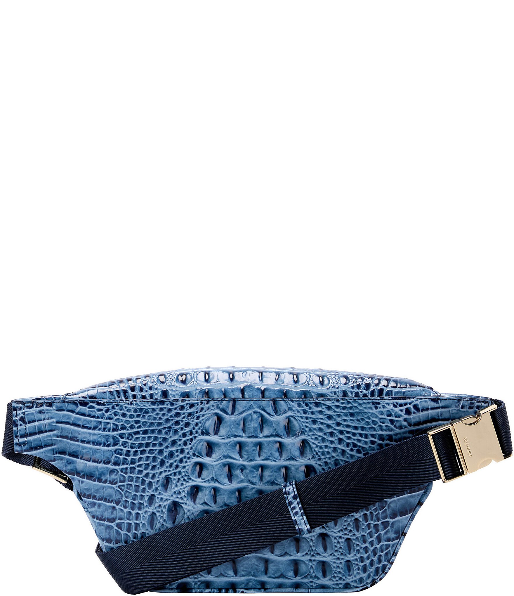 BRAHMIN Melbourne Collection Harker Blue Serenade Belt Bag