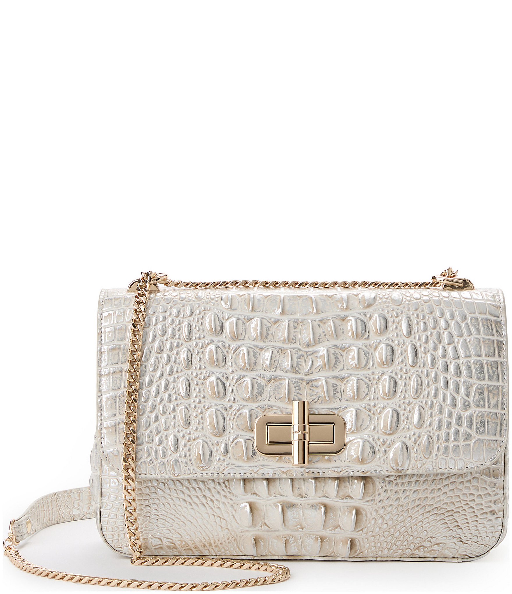 BRAHMIN Melbourne Collection Ivory Dream Rosalie Crossbody Bag | Dillard's