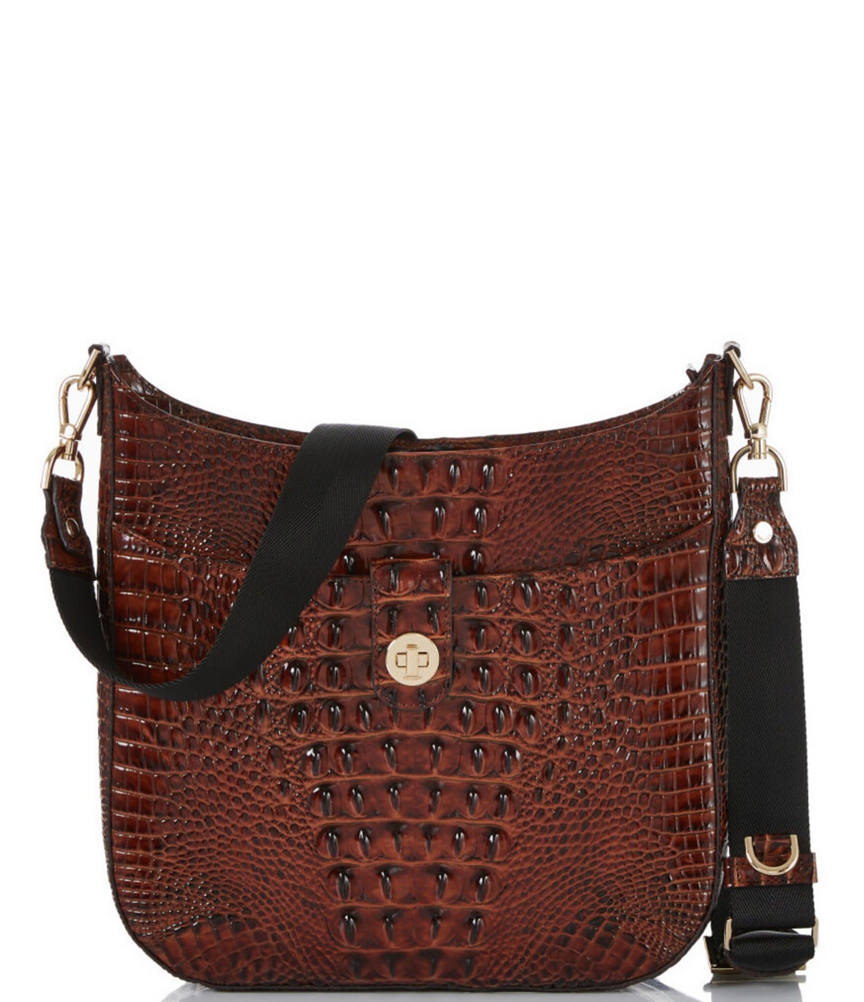 BRAHMIN Balmoral Collection Nocturnal Emmett Crossbody Bag