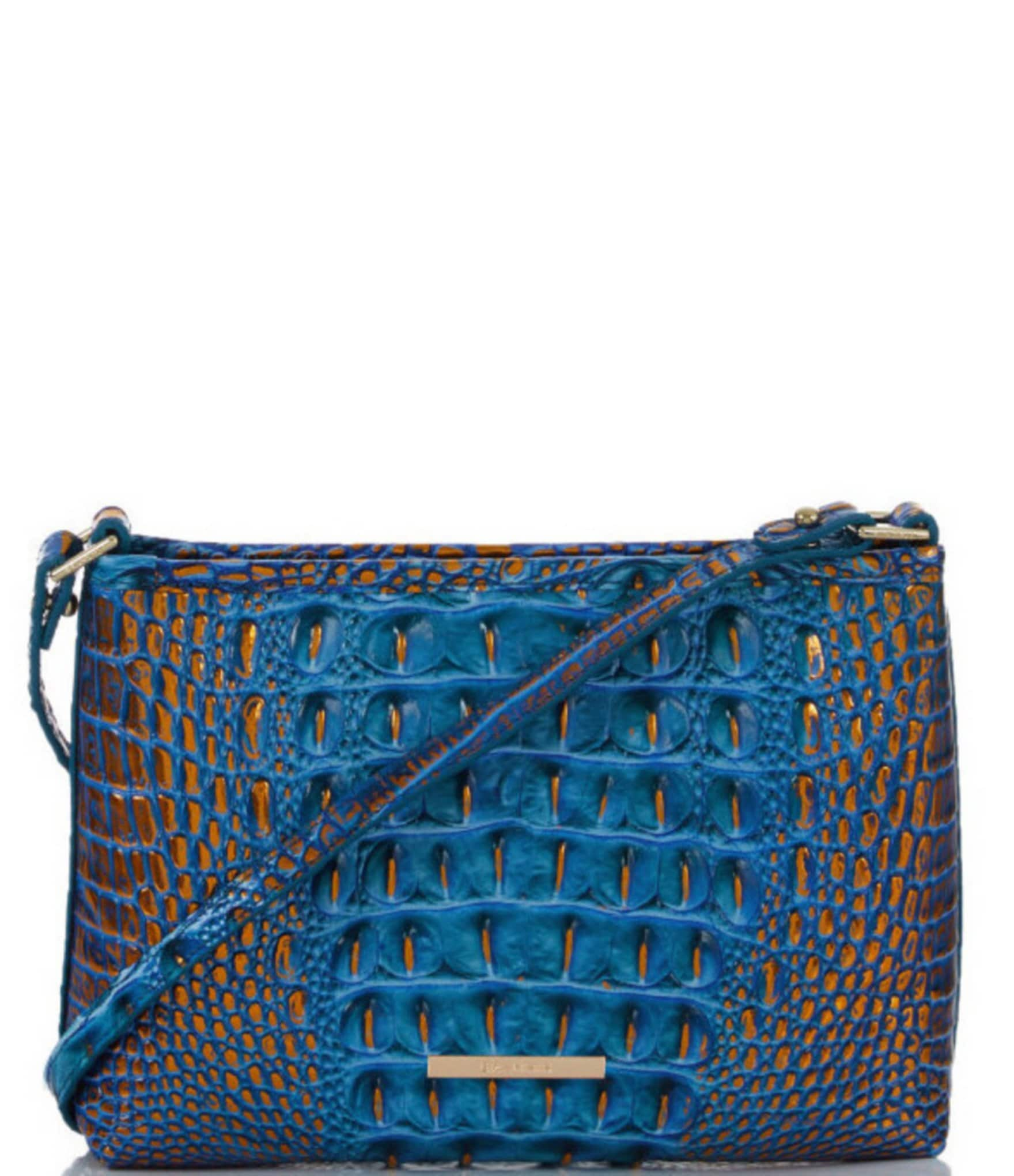 BRAHMIN Melbourne Collection Lorelei Deep Azure Shoulder Bag | Dillard's