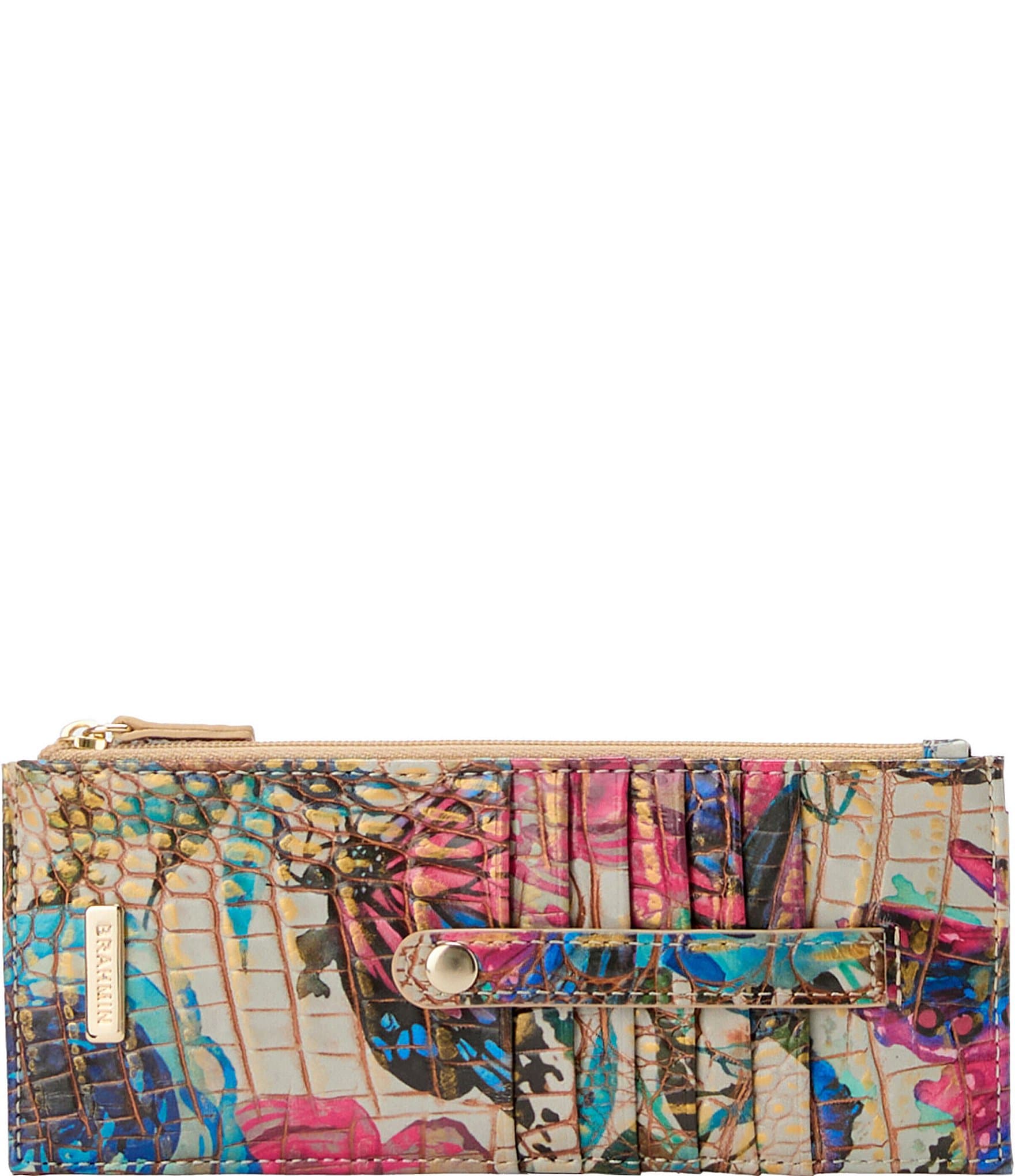 BRAHMIN Melbourne Collection Mariposa Credit Card Wallet