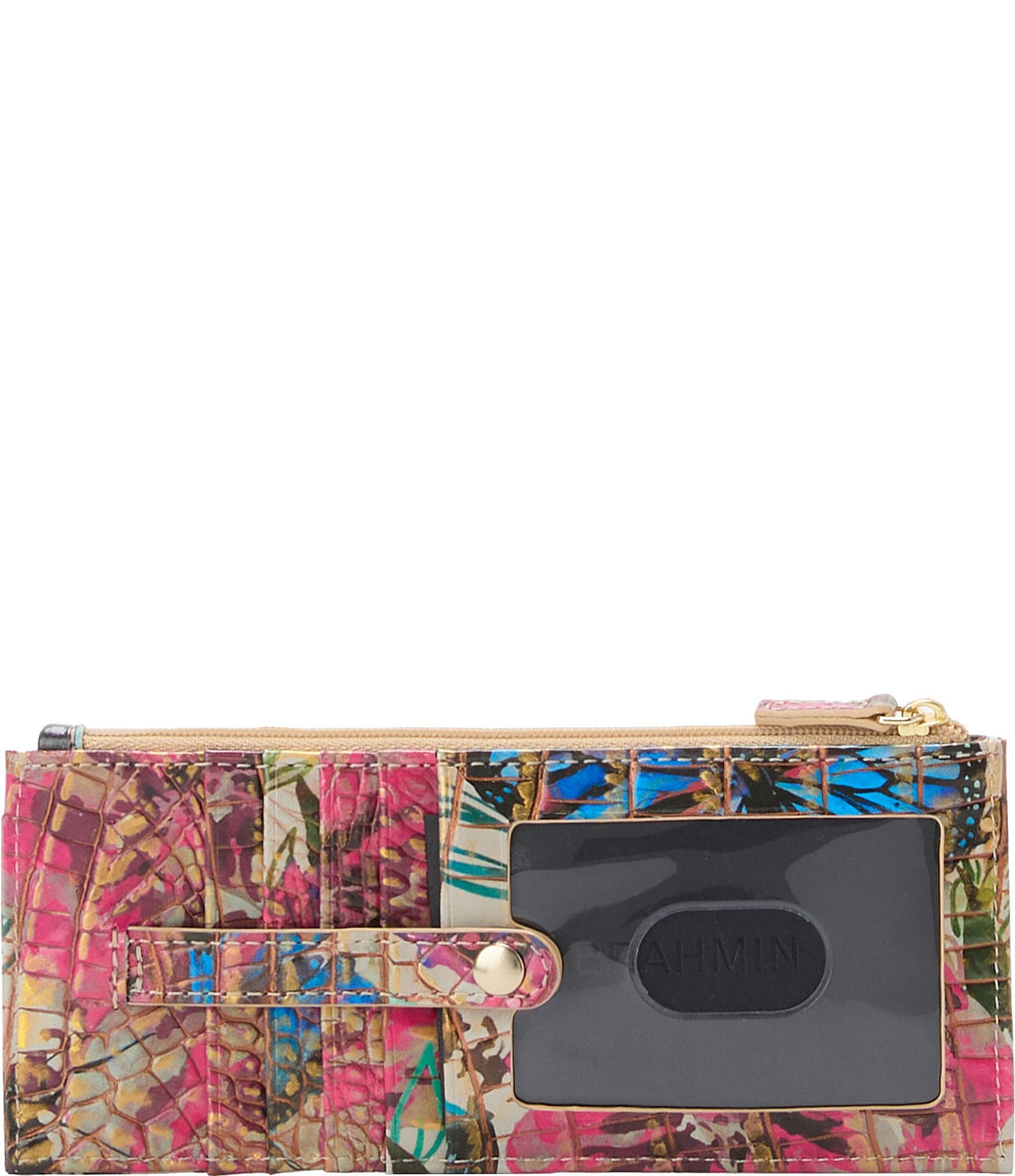 BRAHMIN Melbourne Collection Mariposa Credit Card Wallet