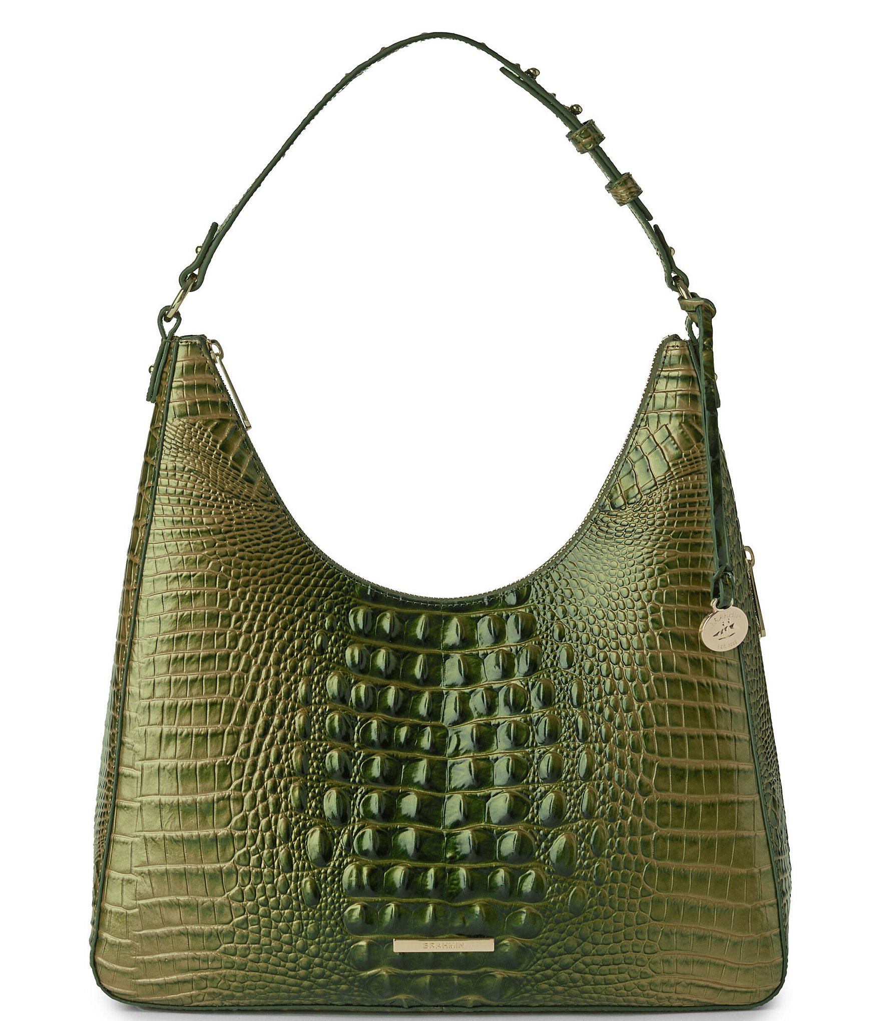 BRAHMIN Melbourne Collection Matcha Green Tabitha Shoulder Bag