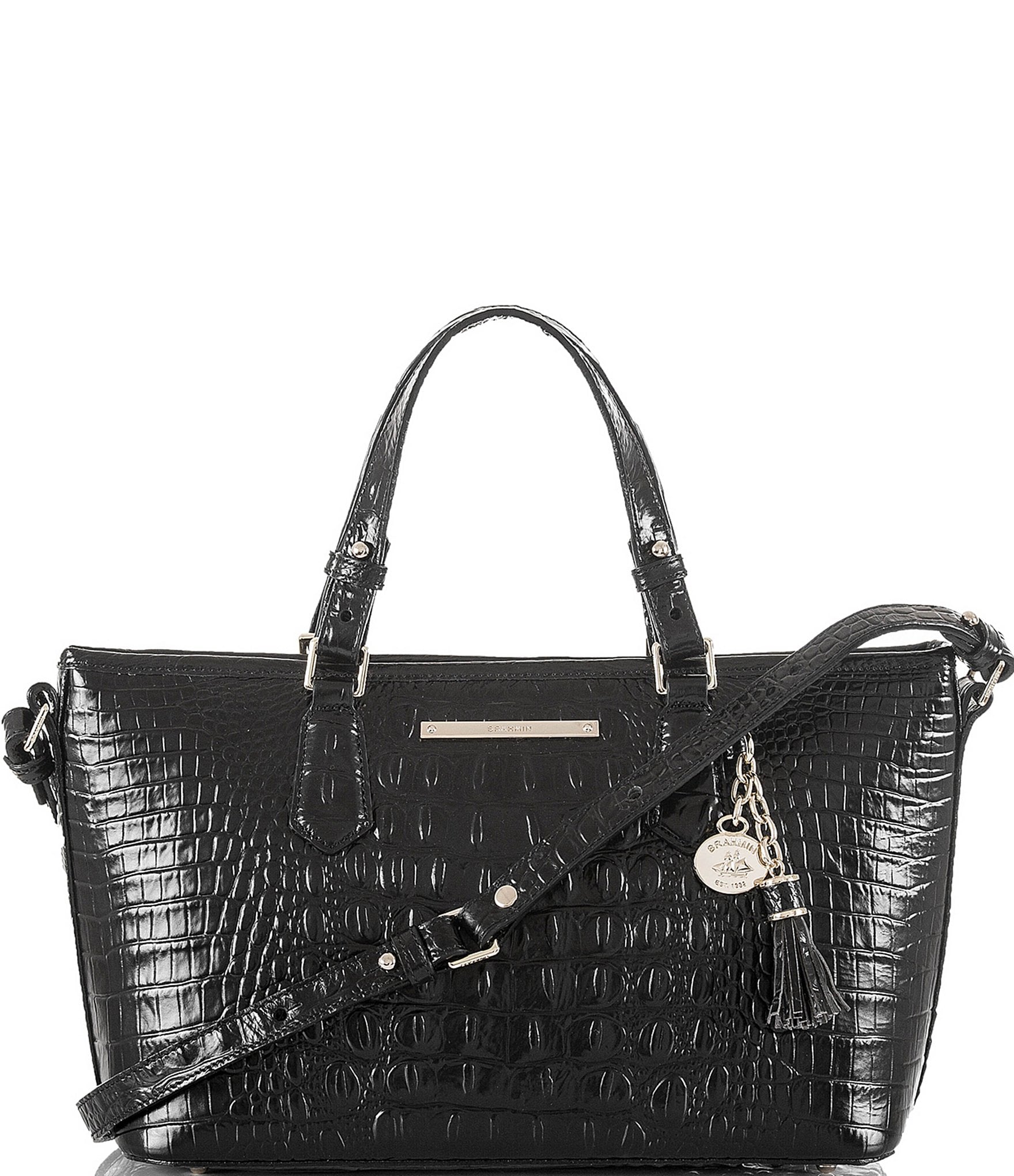 Priscilla Satchel Chocolate Brava | Brahmin | Brahmin handbags, Fashion  handbags, Purses and handbags
