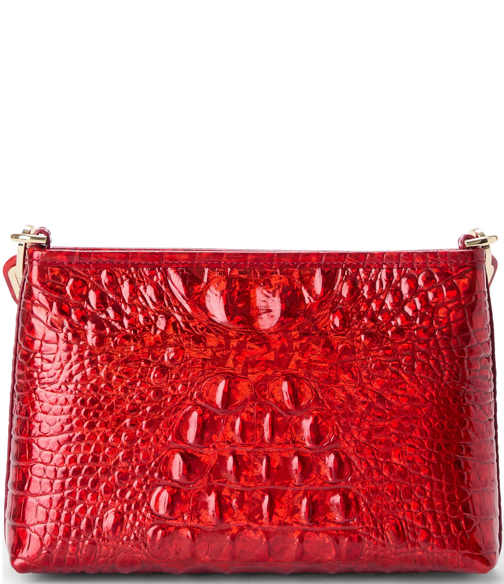 BRAHMIN Melbourne Collection Mod Lorelei Red Opal Shoulder Bag