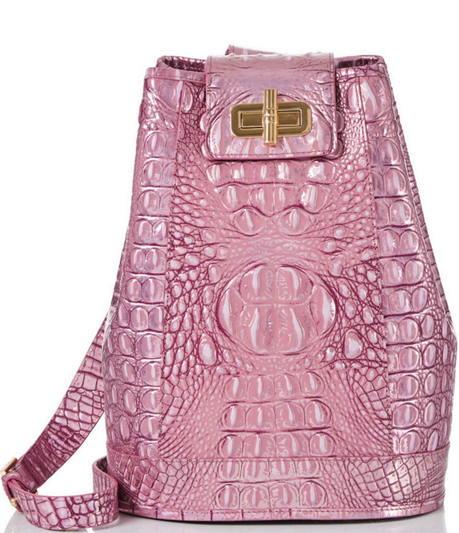 BRAHMIN Melbourne Collection Mulberry Potion Maddie Sling Backpack