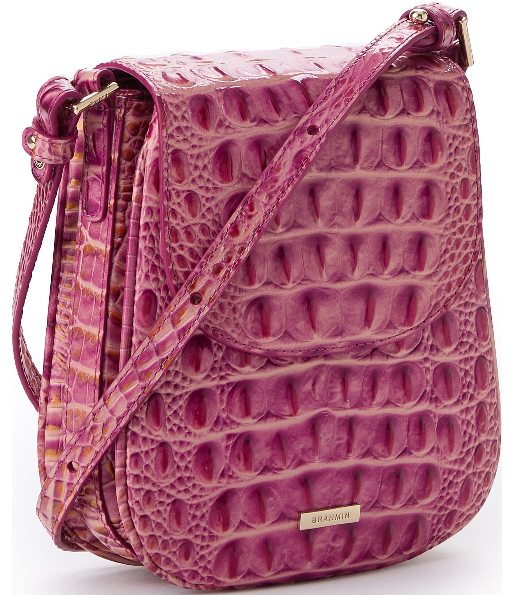 BRAHMIN Melbourne Collection Rouge Blush Everlee Crossbody Bag