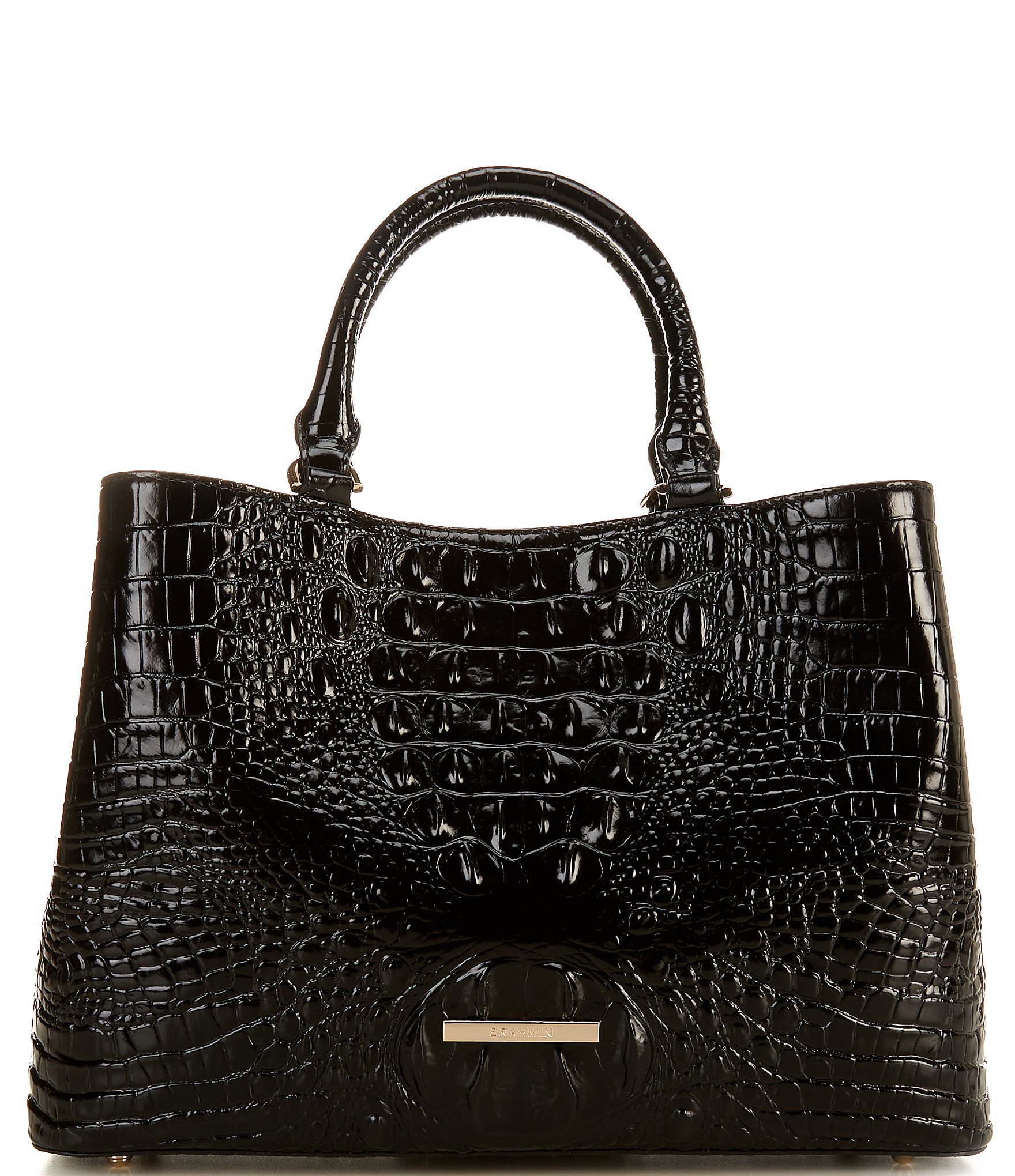 BRAHMIN Melbourne Collection Small Denise Satchel Bag
