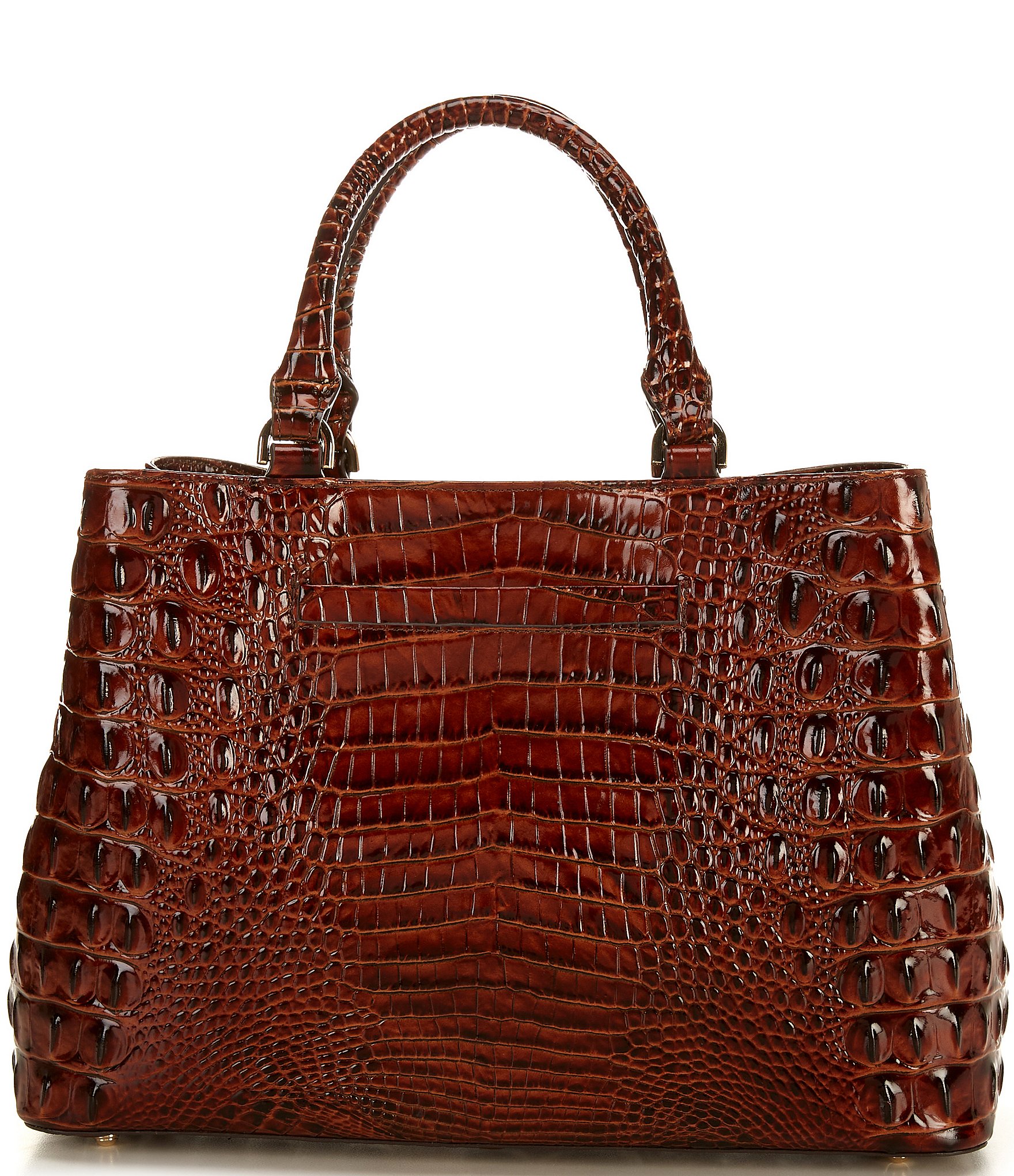 BRAHMIN Melbourne Collection Small Denise Satchel Bag