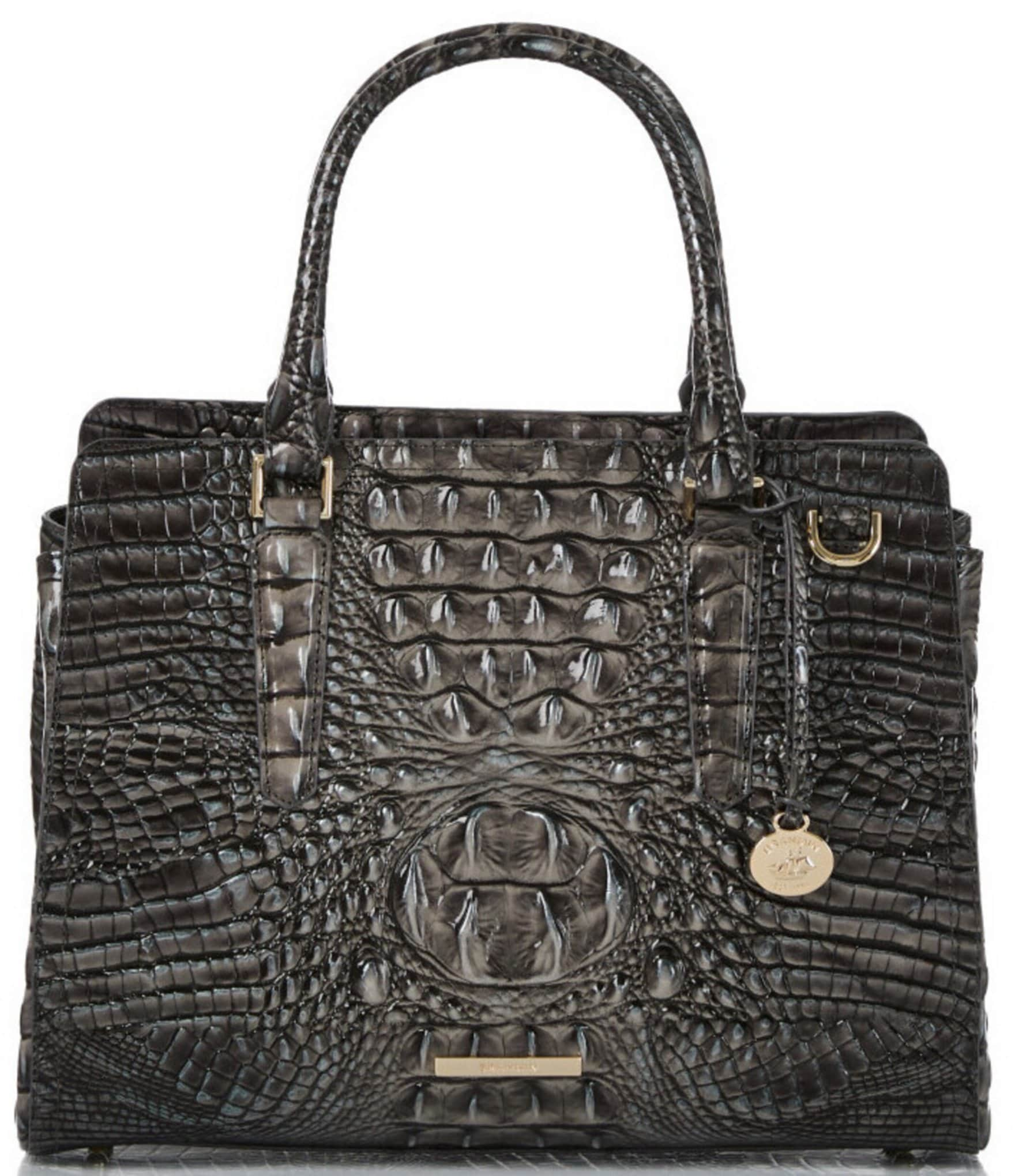 BRAHMIN Melbourne Collection Small Finley Nocturnal Carryall