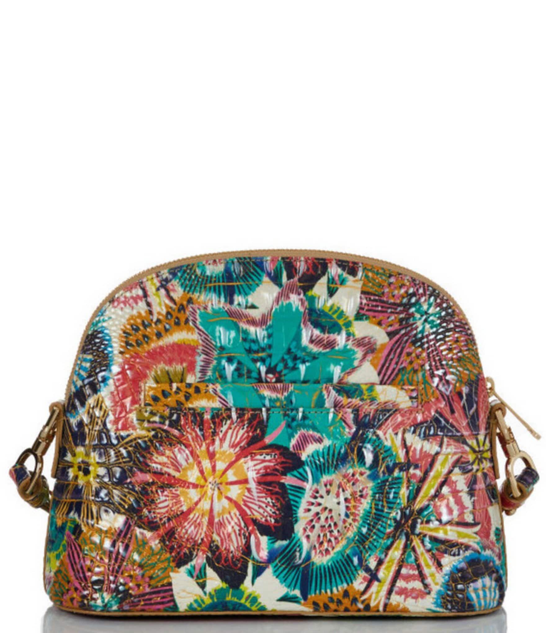 Brahmin Melbourne Large Duxbury Satchel (Desert Bloom) Handbags
