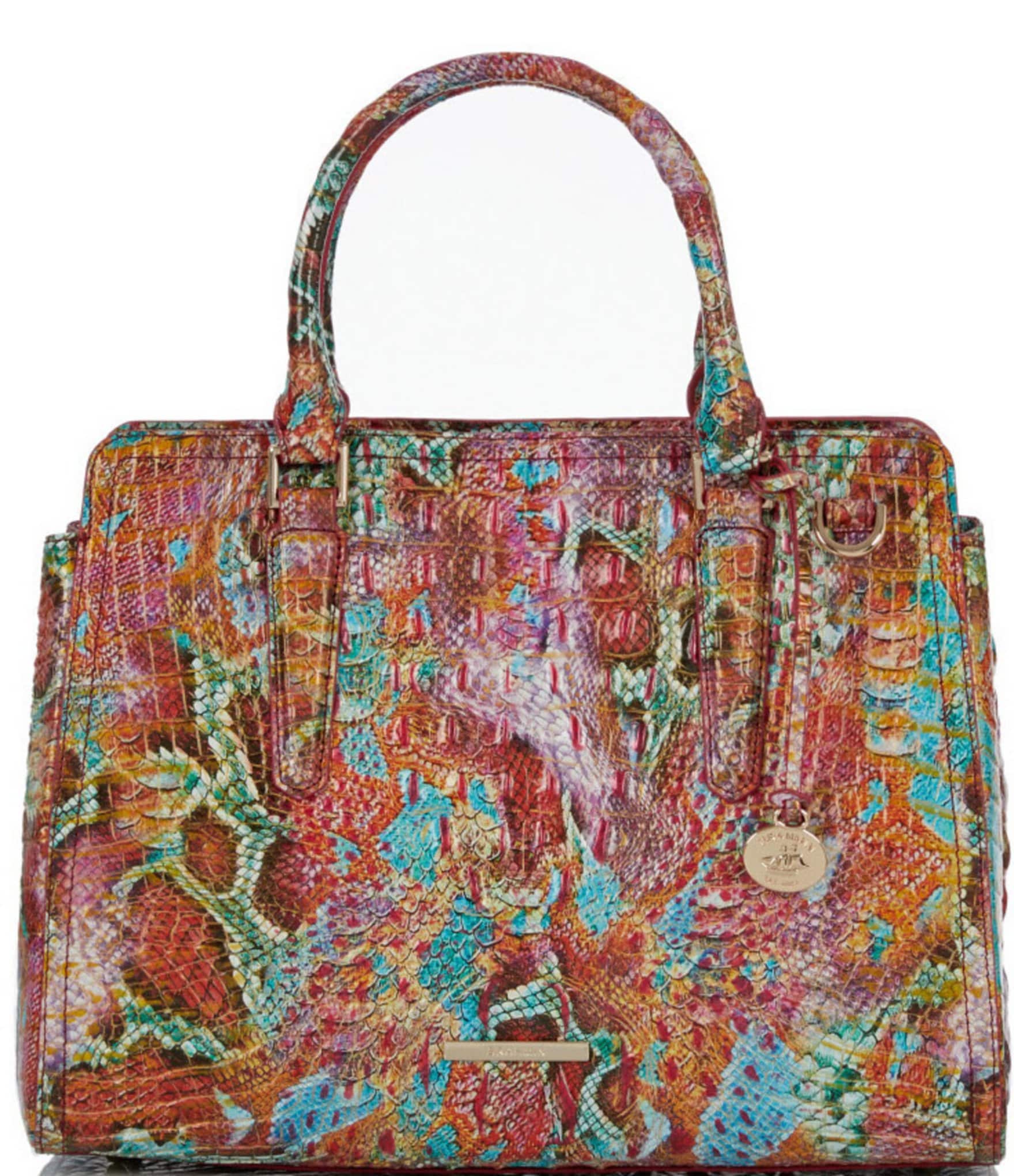 BRAHMIN Abalone Collection Tabitha Multi Shoulder Bag