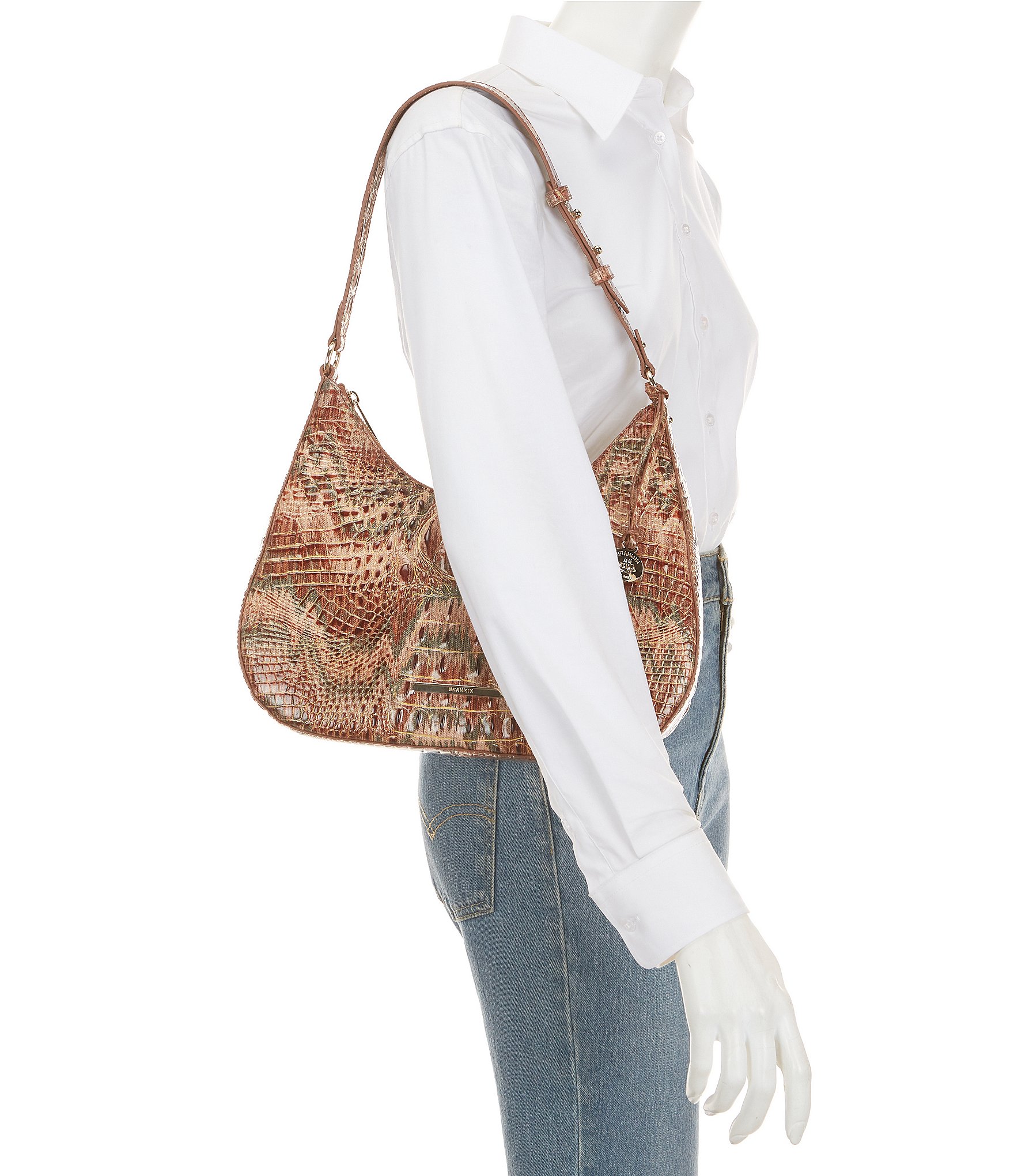 BRAHMIN Melbourne Collection Stephie Earthbound Shoulder Bag
