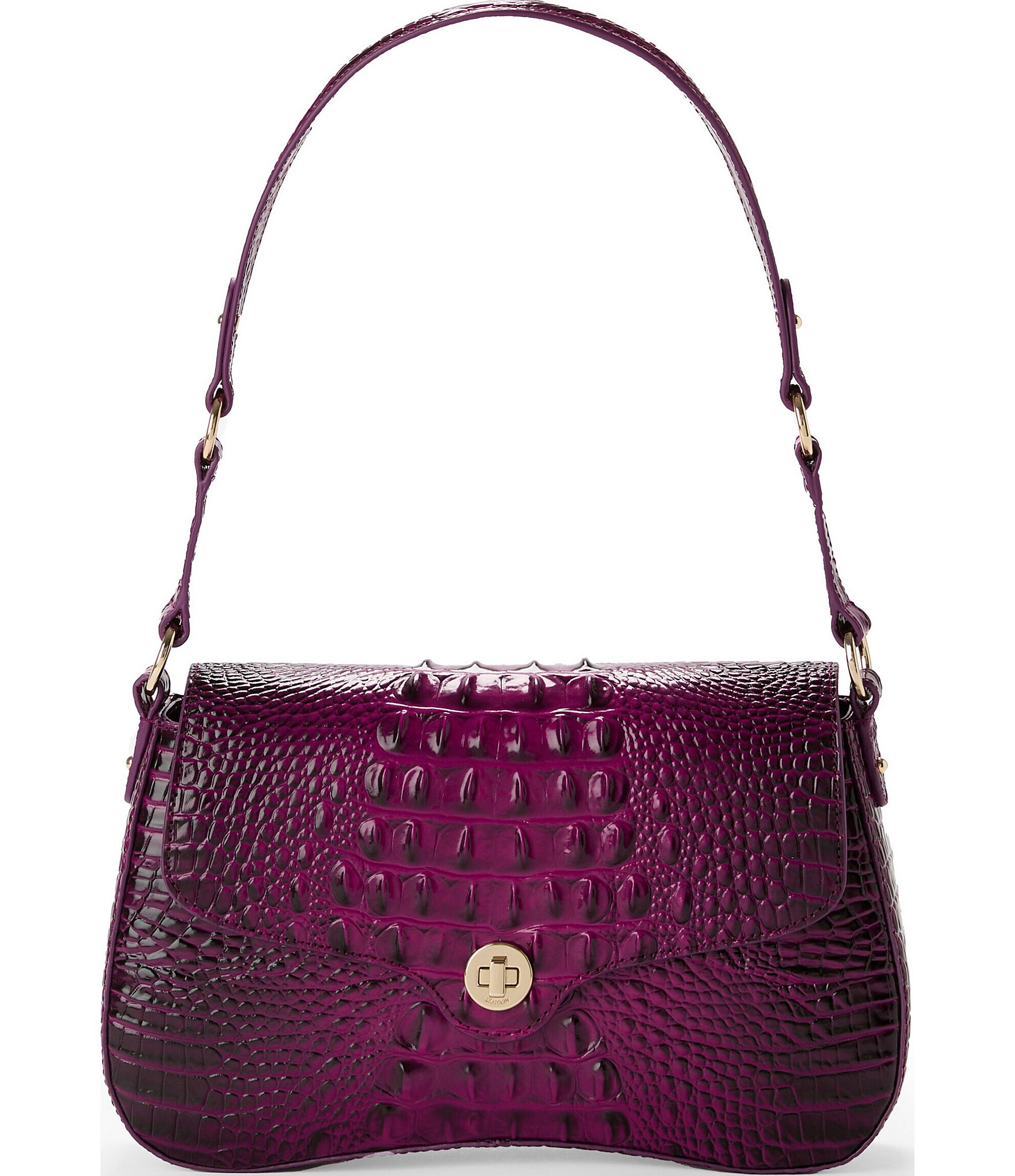 BRAHMIN Melbourne Collection Sugar Plum Nerida Shoulder Bag