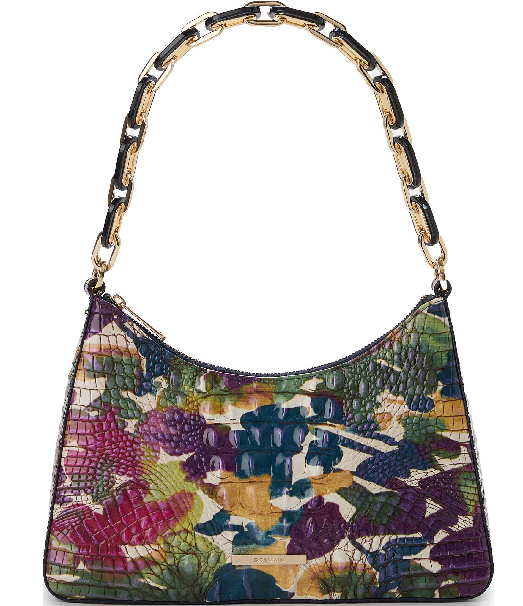 BRAHMIN Melbourne Collection Wildflower Esme Shoulder Bag