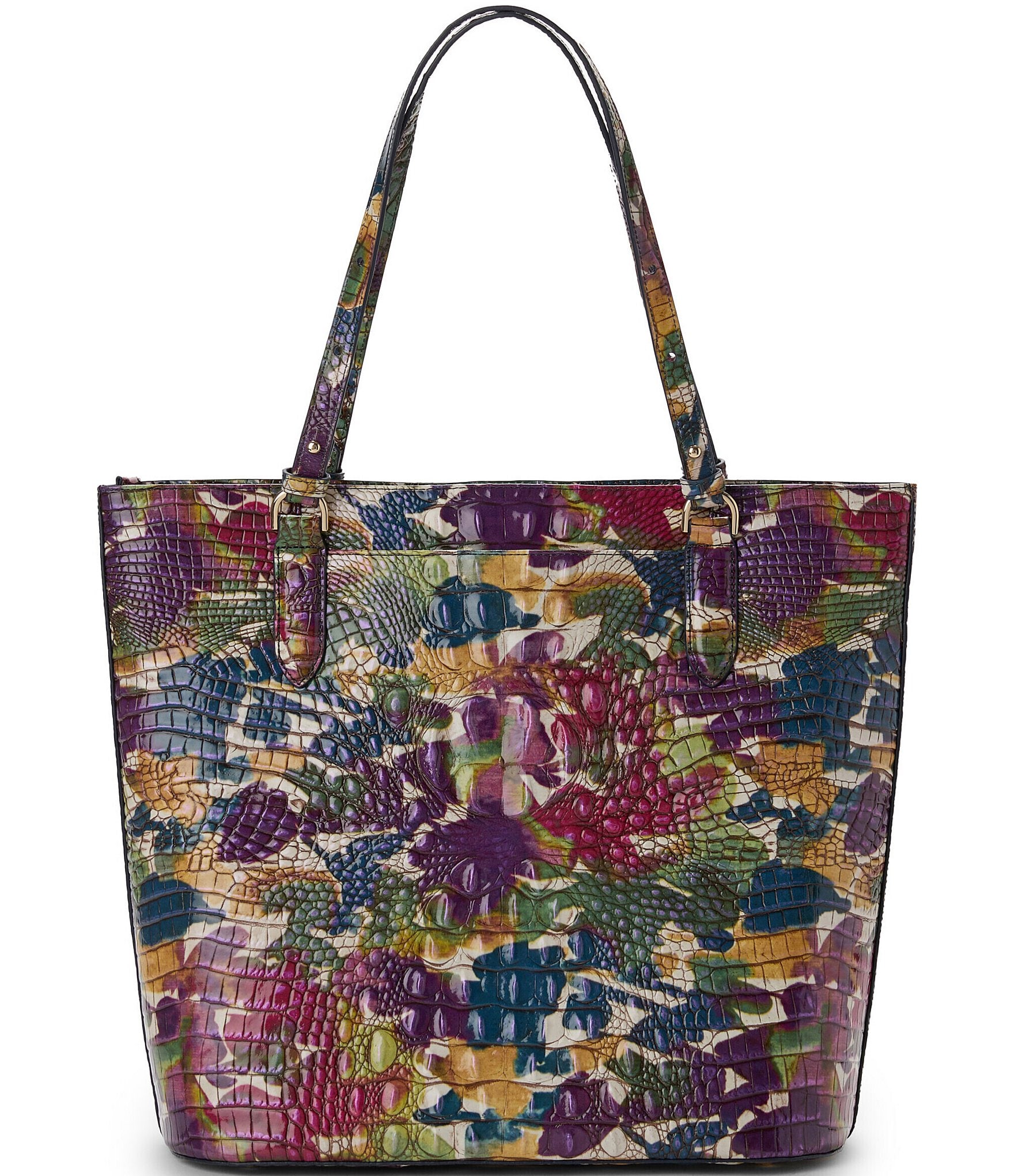 BRAHMIN Melbourne Collection Wildflower Ezra Tote Bag