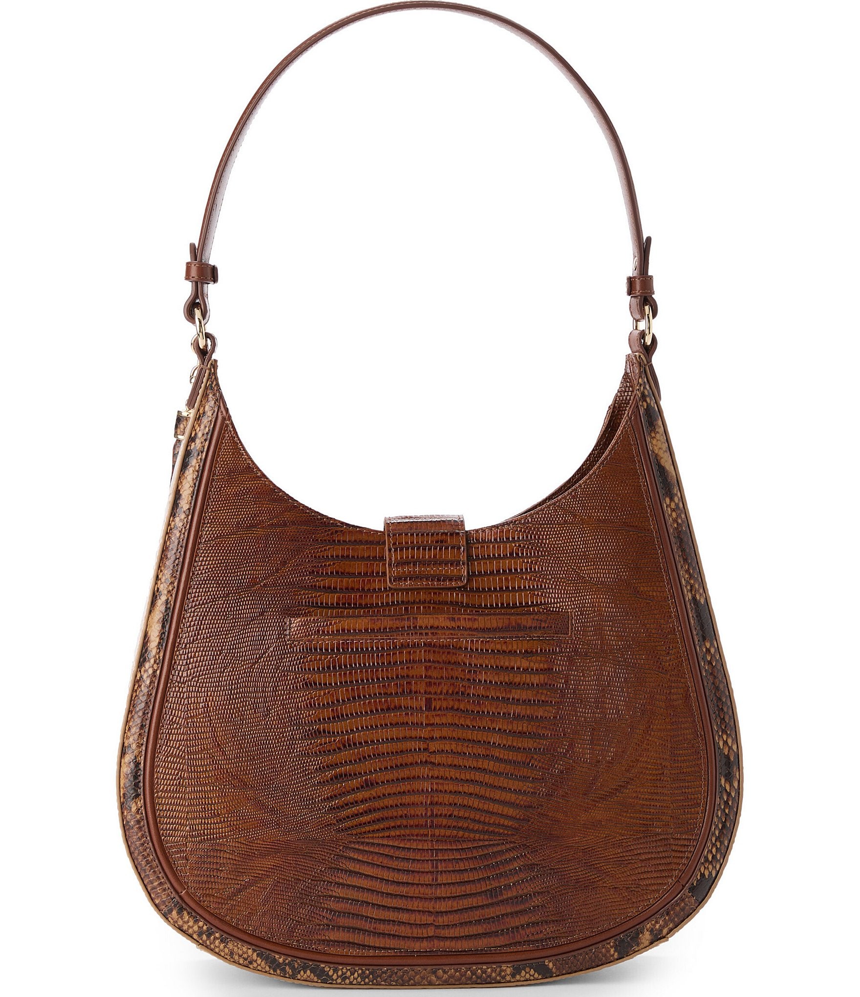 BRAHMIN Compose Collection Fallon Hobo Shoulder Bag